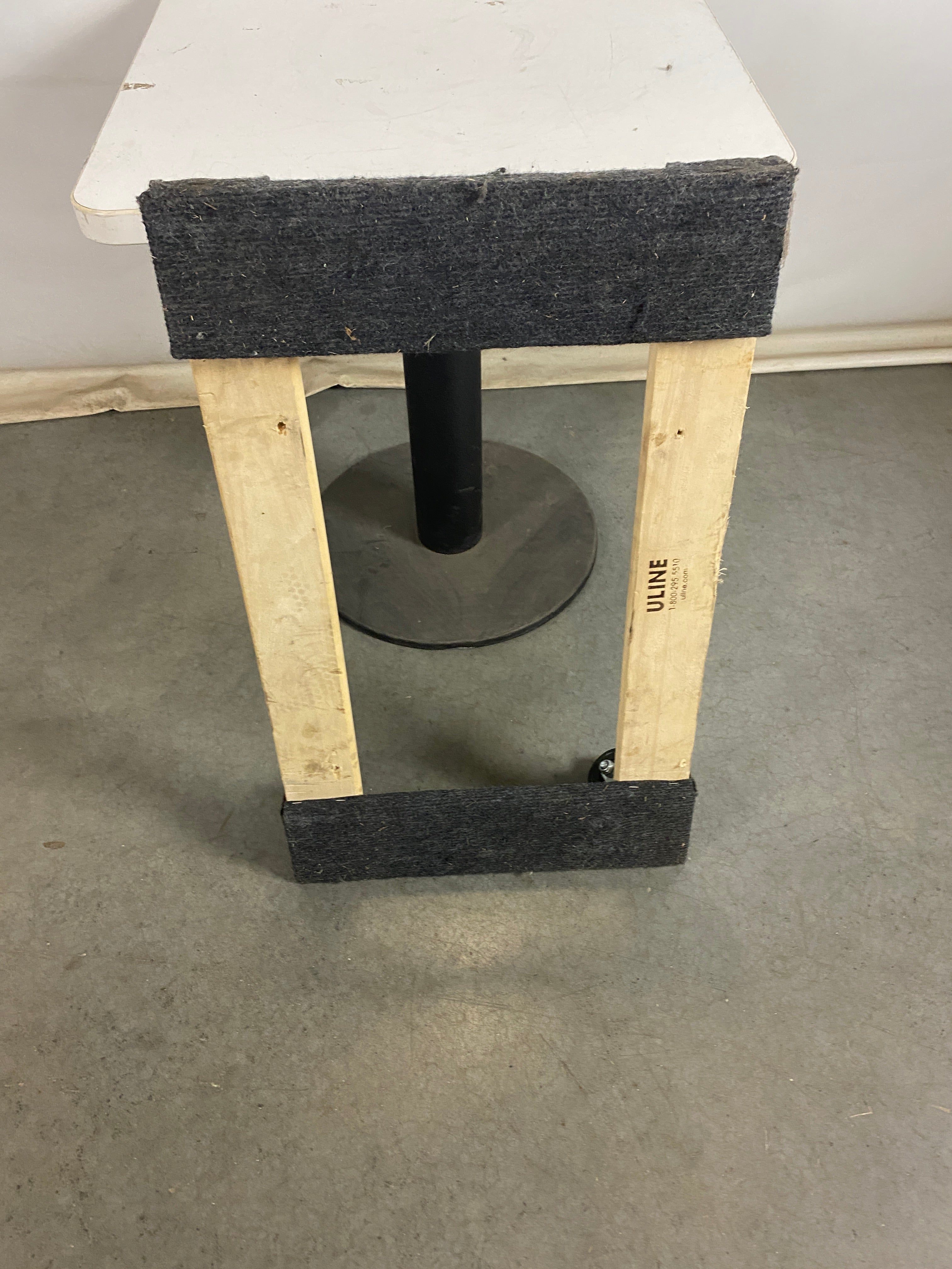 Uline Wooden Padded Floor Dolly