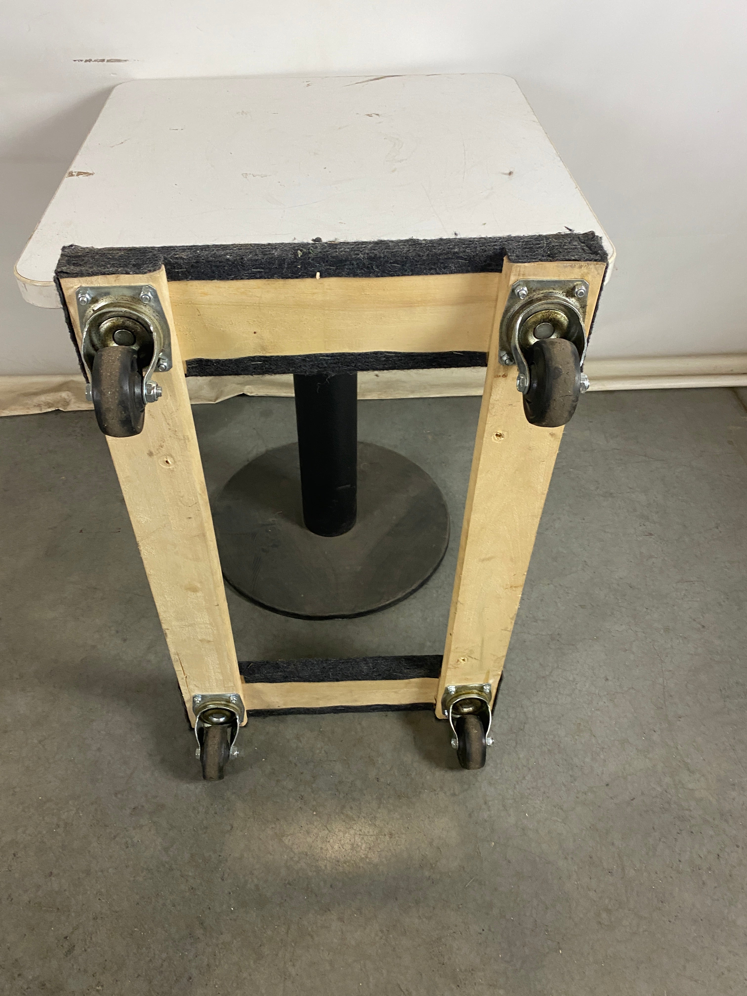 Uline Wooden Padded Floor Dolly