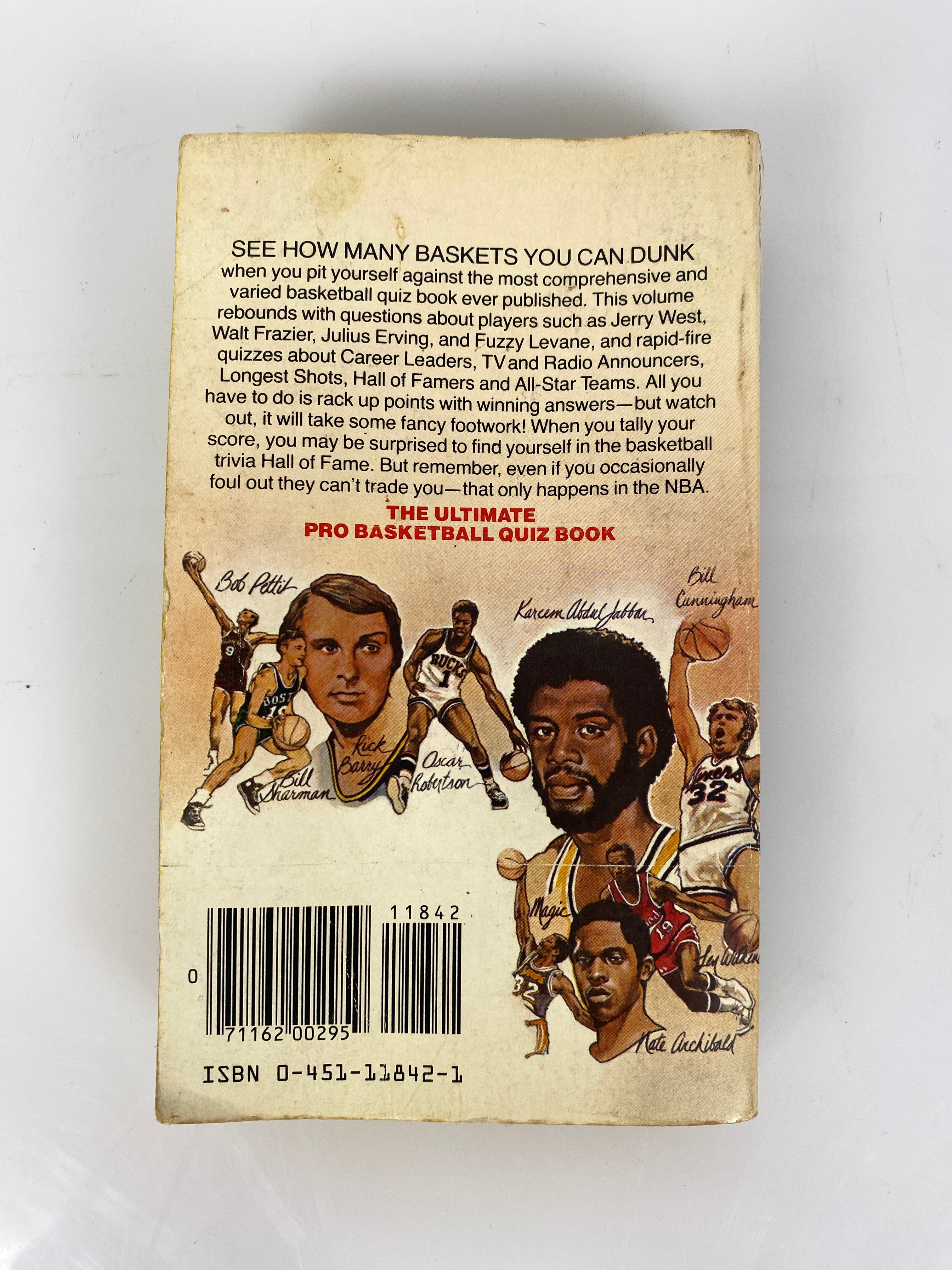 Ultimate Pro Basketball Quiz Book Dom Forker 1982
