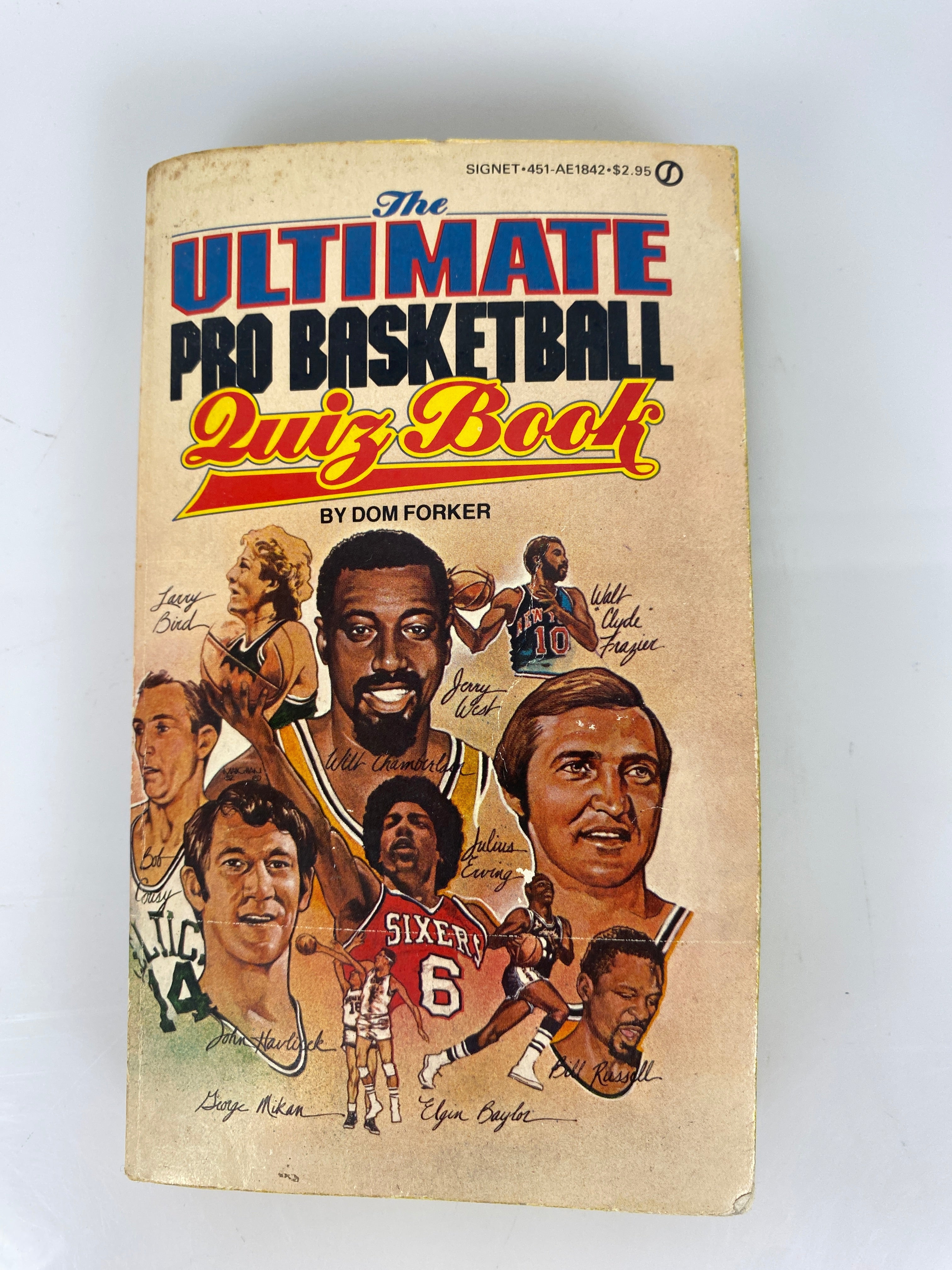Ultimate Pro Basketball Quiz Book Dom Forker 1982