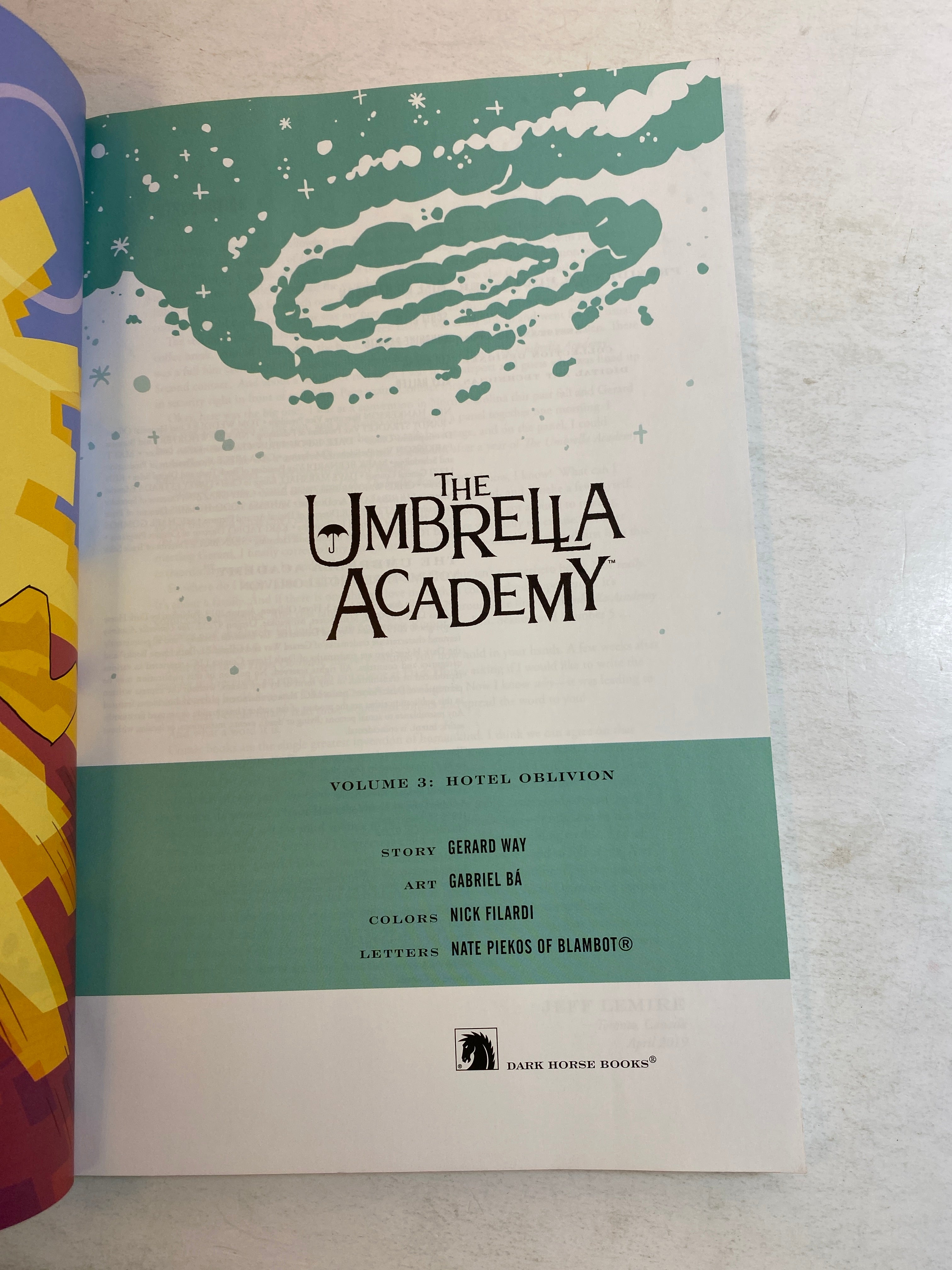 Umbrella Academy Hotel Oblivion SC 2019