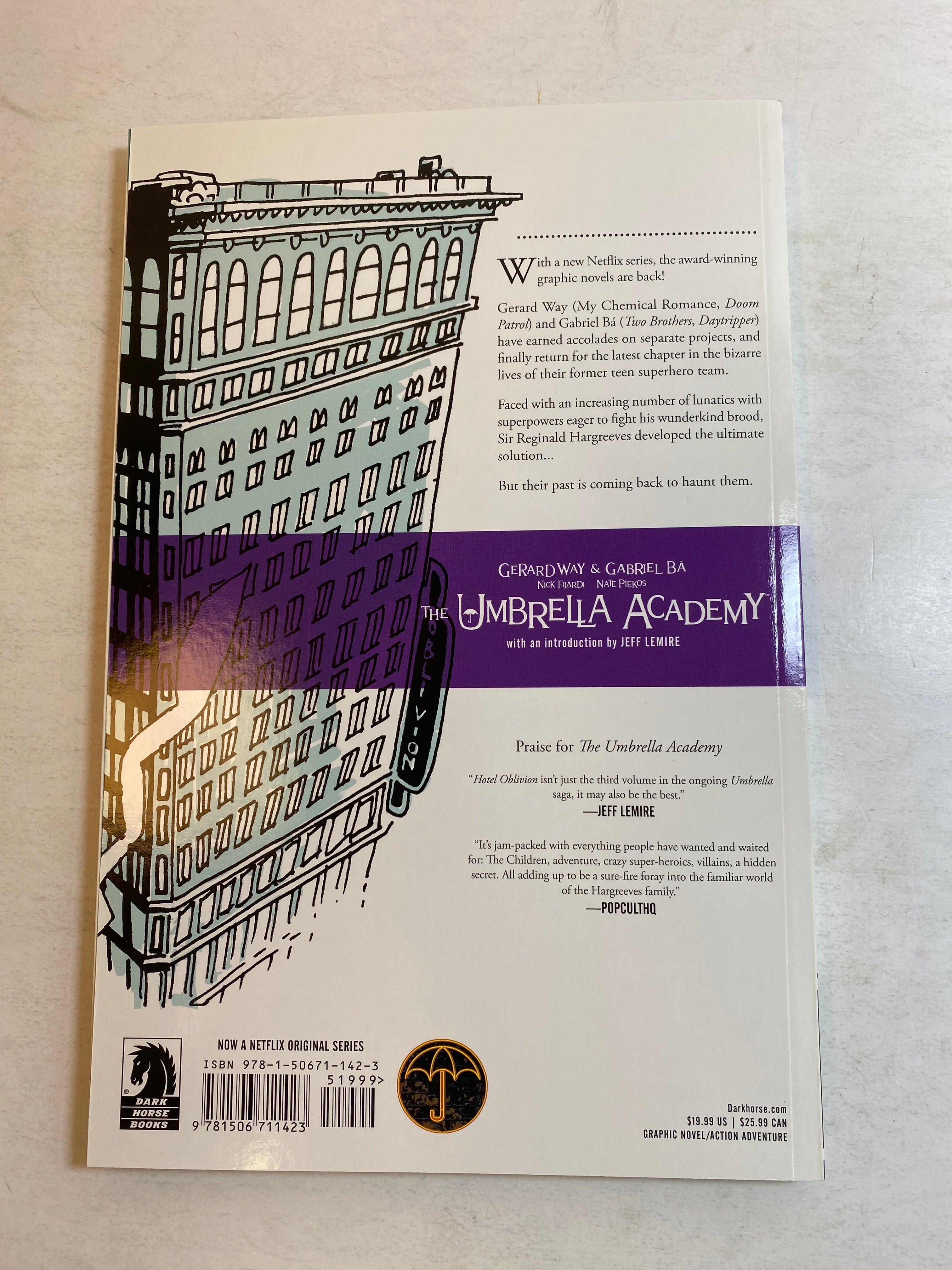 Umbrella Academy Hotel Oblivion SC 2019