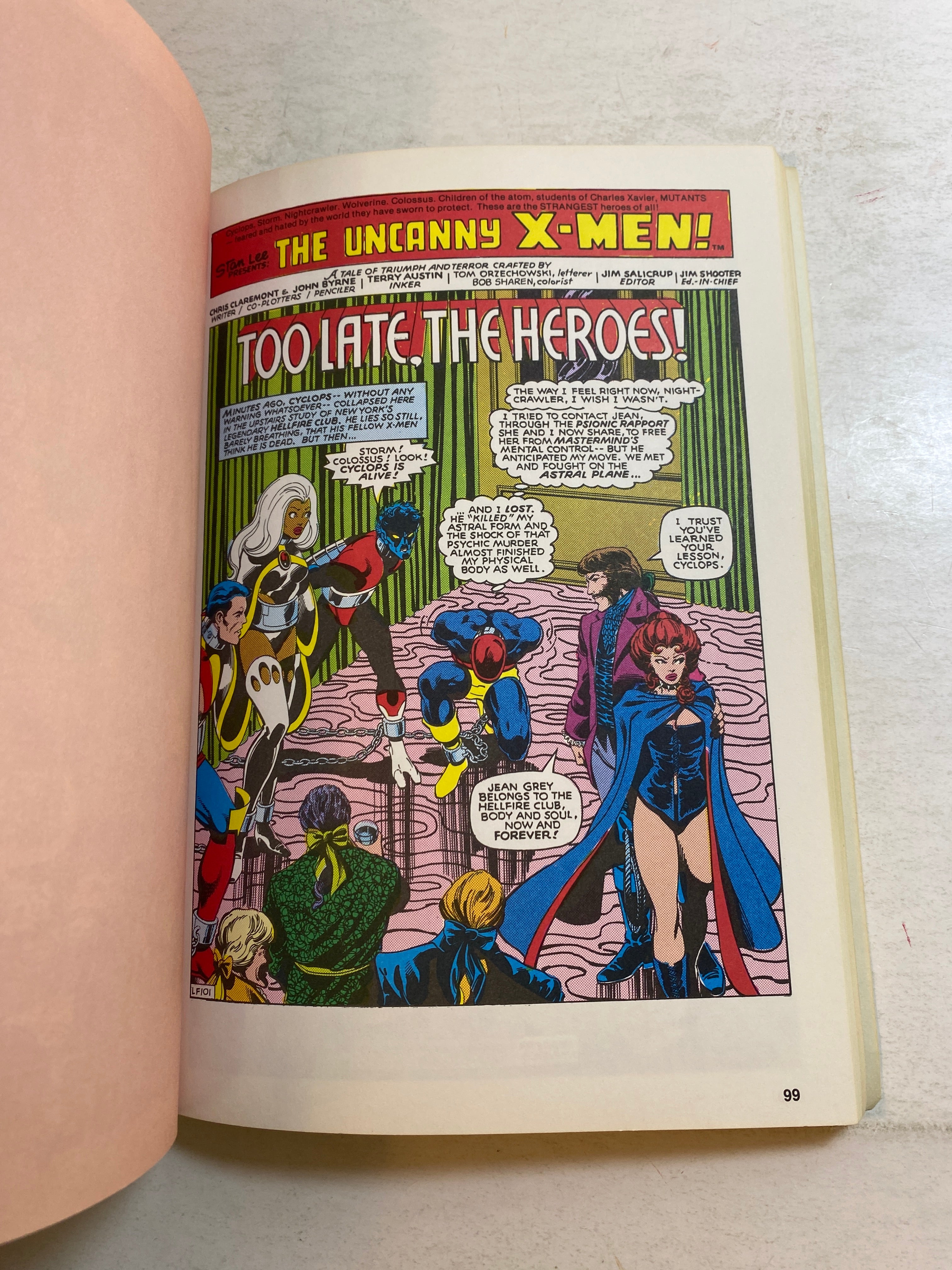 Uncanny X-Men 2 Graphic Novel Marvel 1984 SC