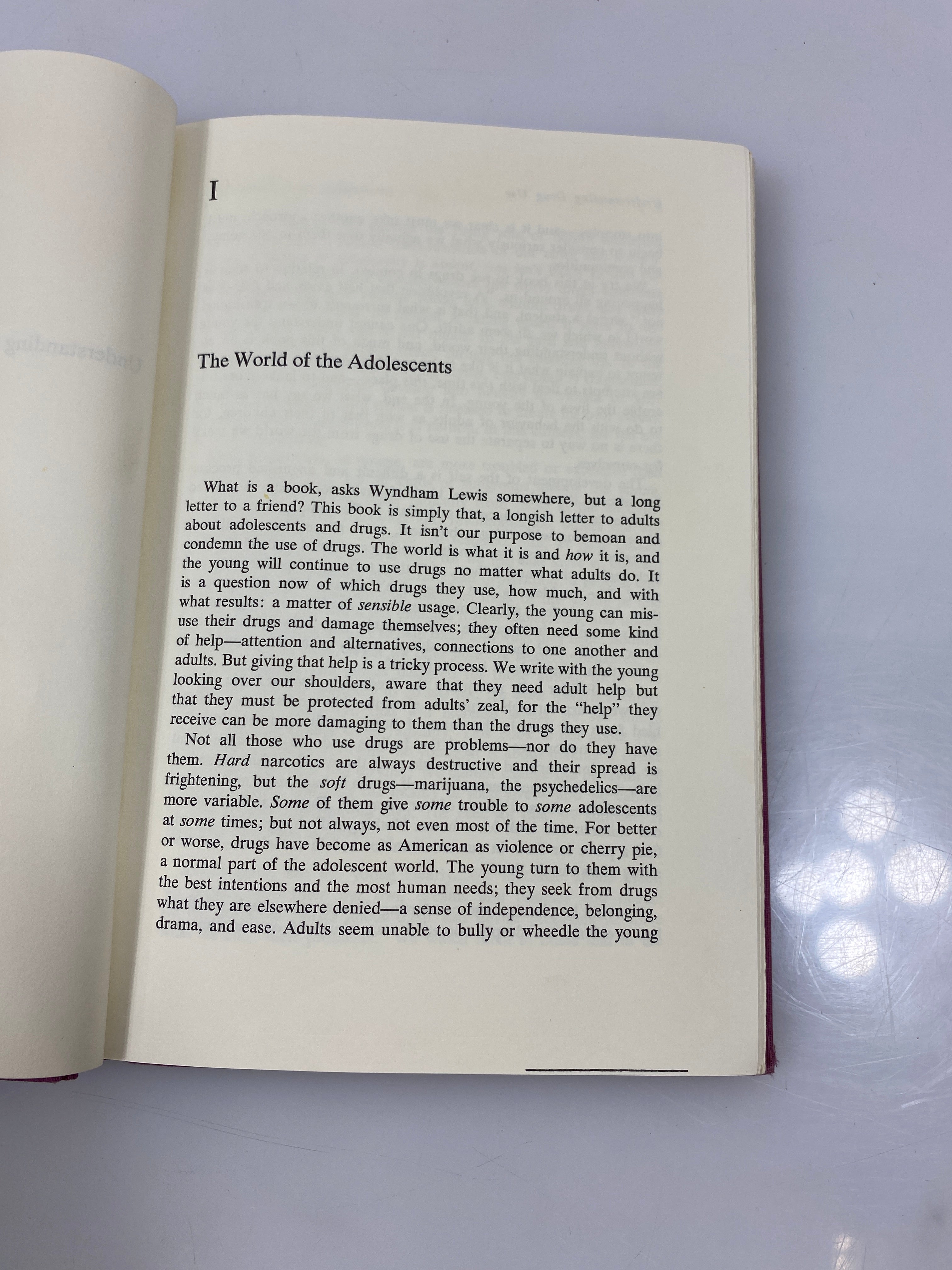 Understanding Drug Use by Marin/Cohen Ex-library 1971 HC