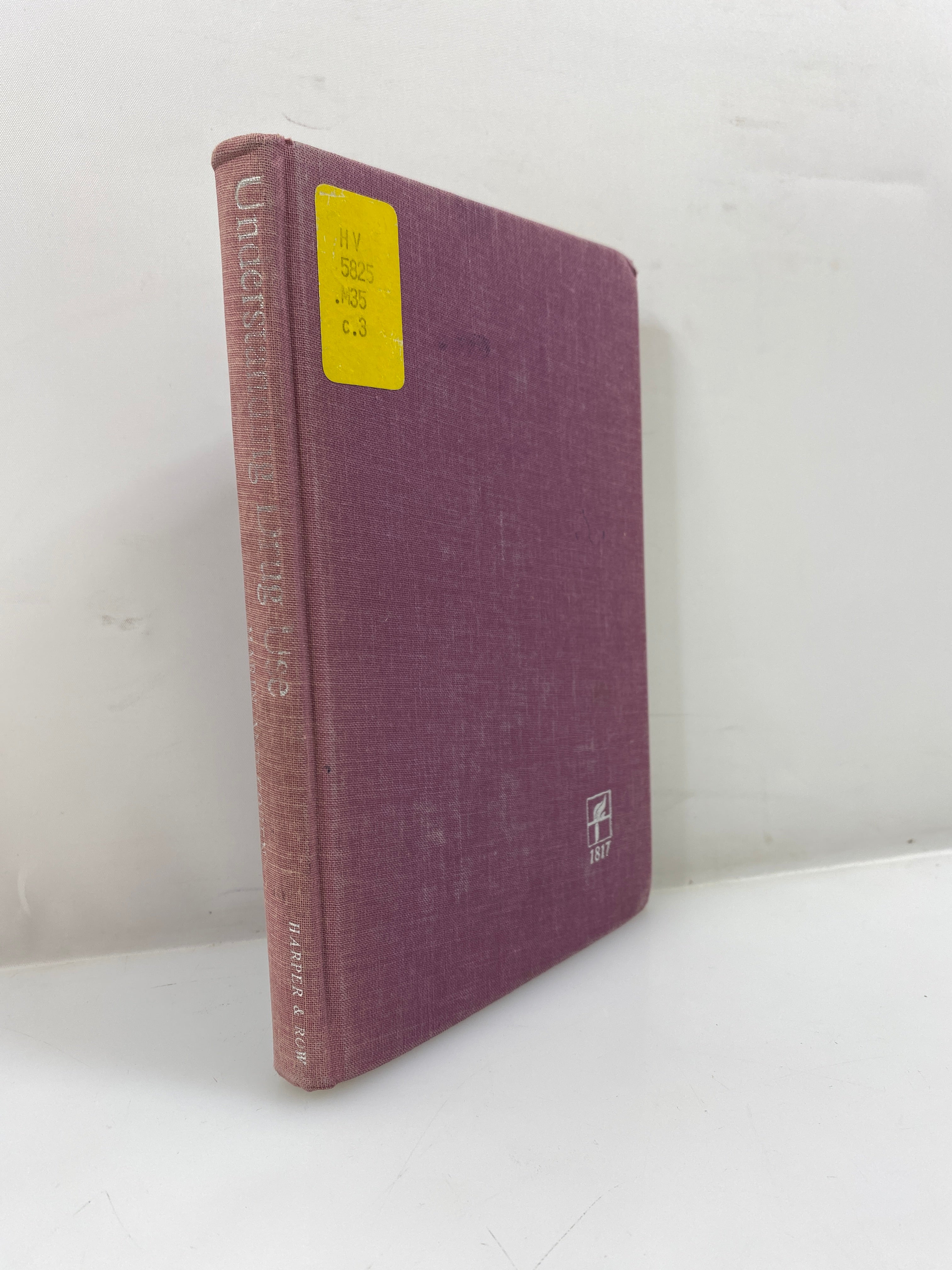 Understanding Drug Use by Marin/Cohen Ex-library 1971 HC