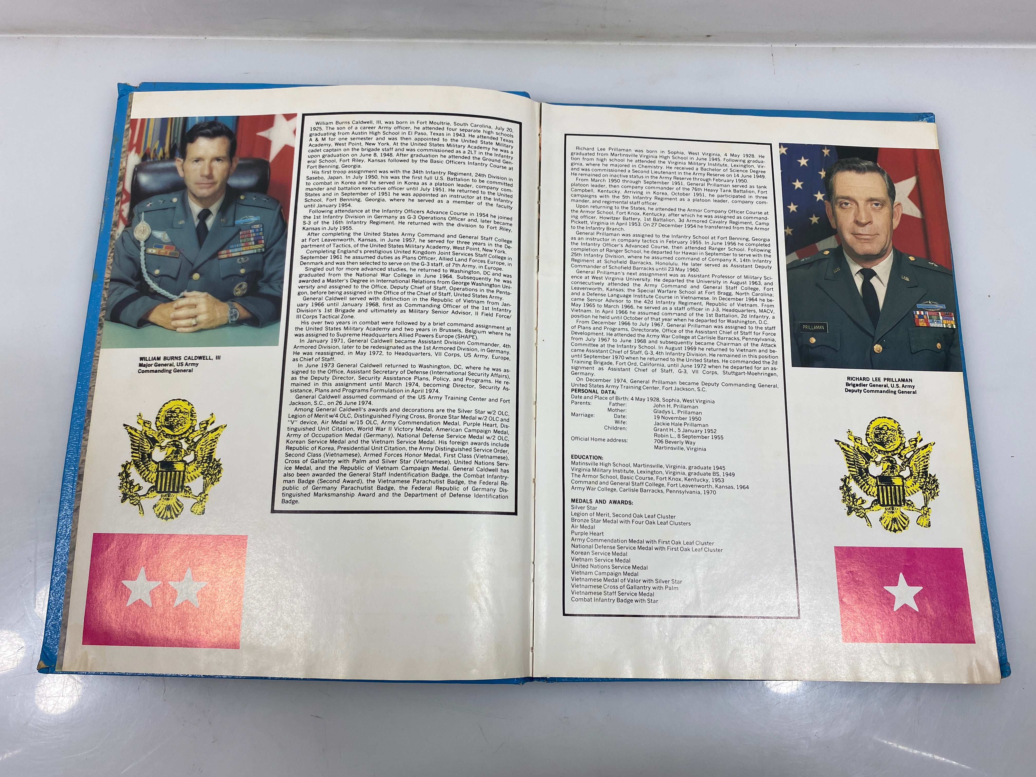 United States Army Training Center Yearbook Fort Jackson SC 1974 HC