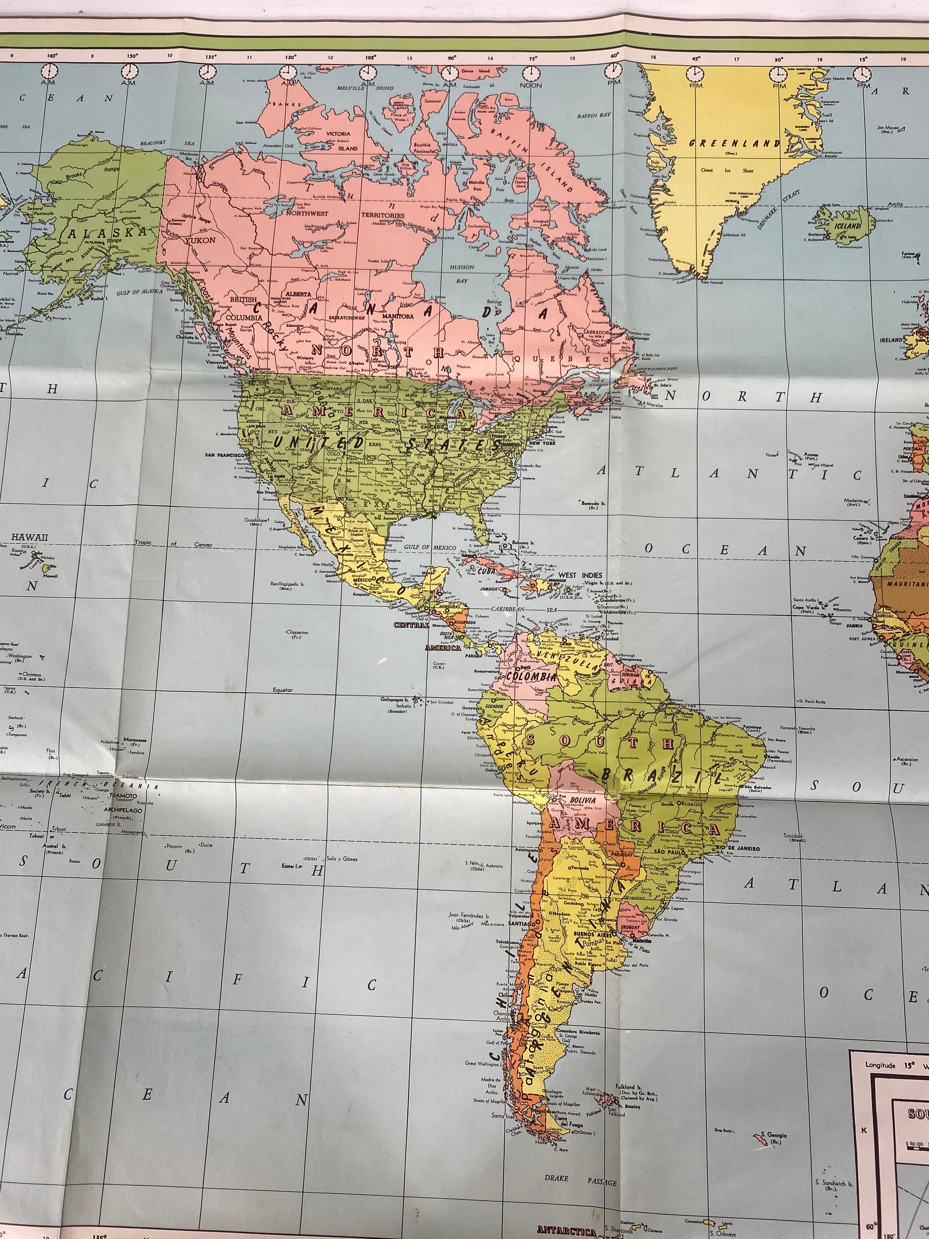 Universal Map of the World Book Enterprises Inc