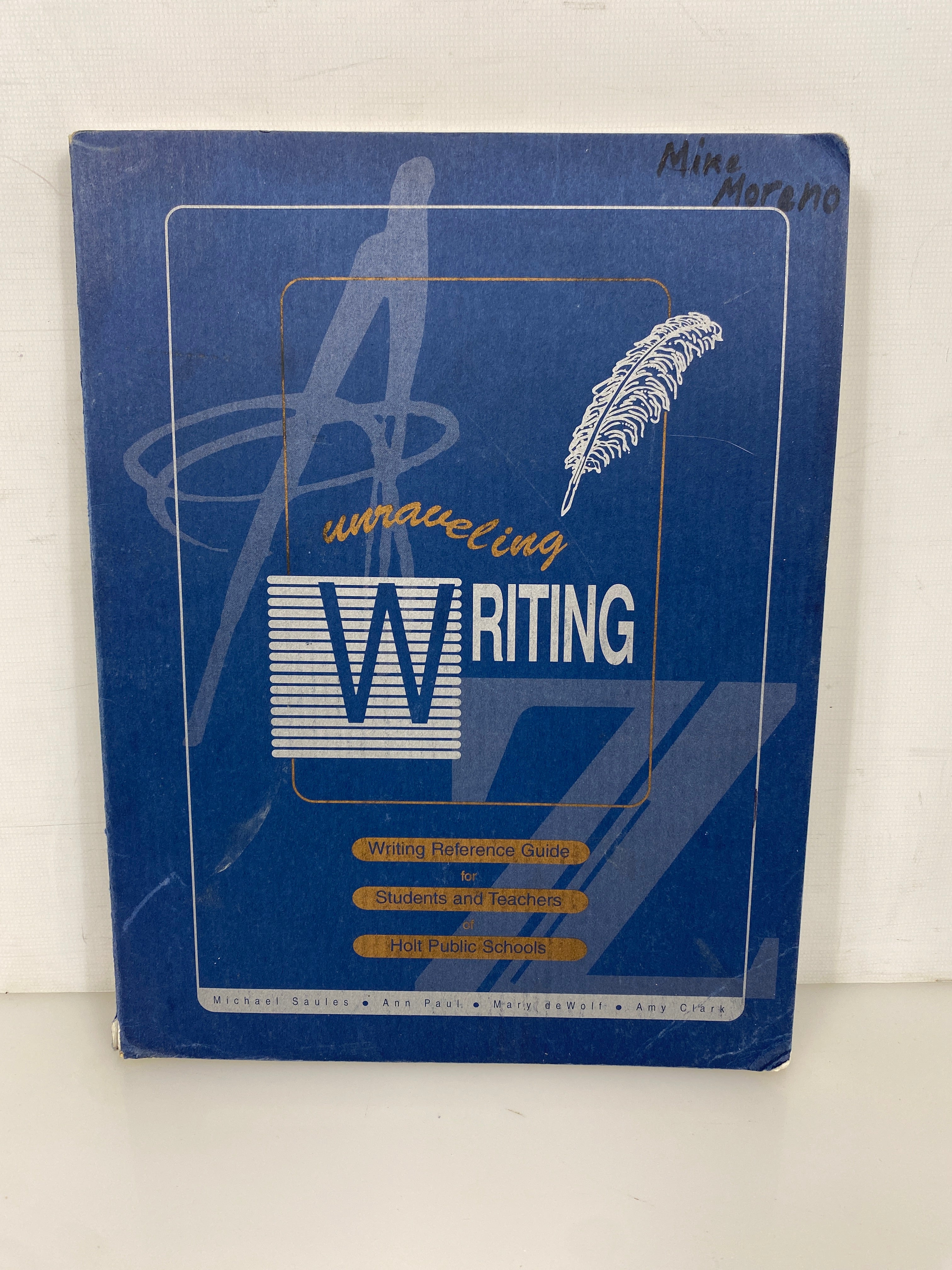 Unraveling Writing for Students & Teachers by Holt Public Schools SC Textbook
