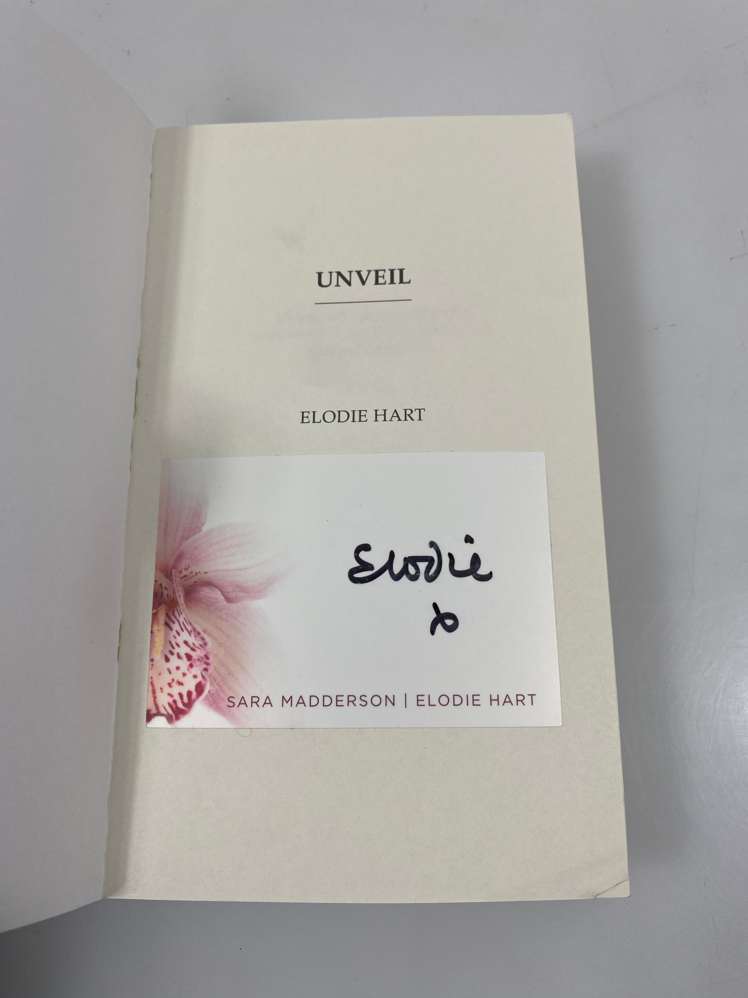Unveil Alchemy Book 3 Elodie Hart *Signed*