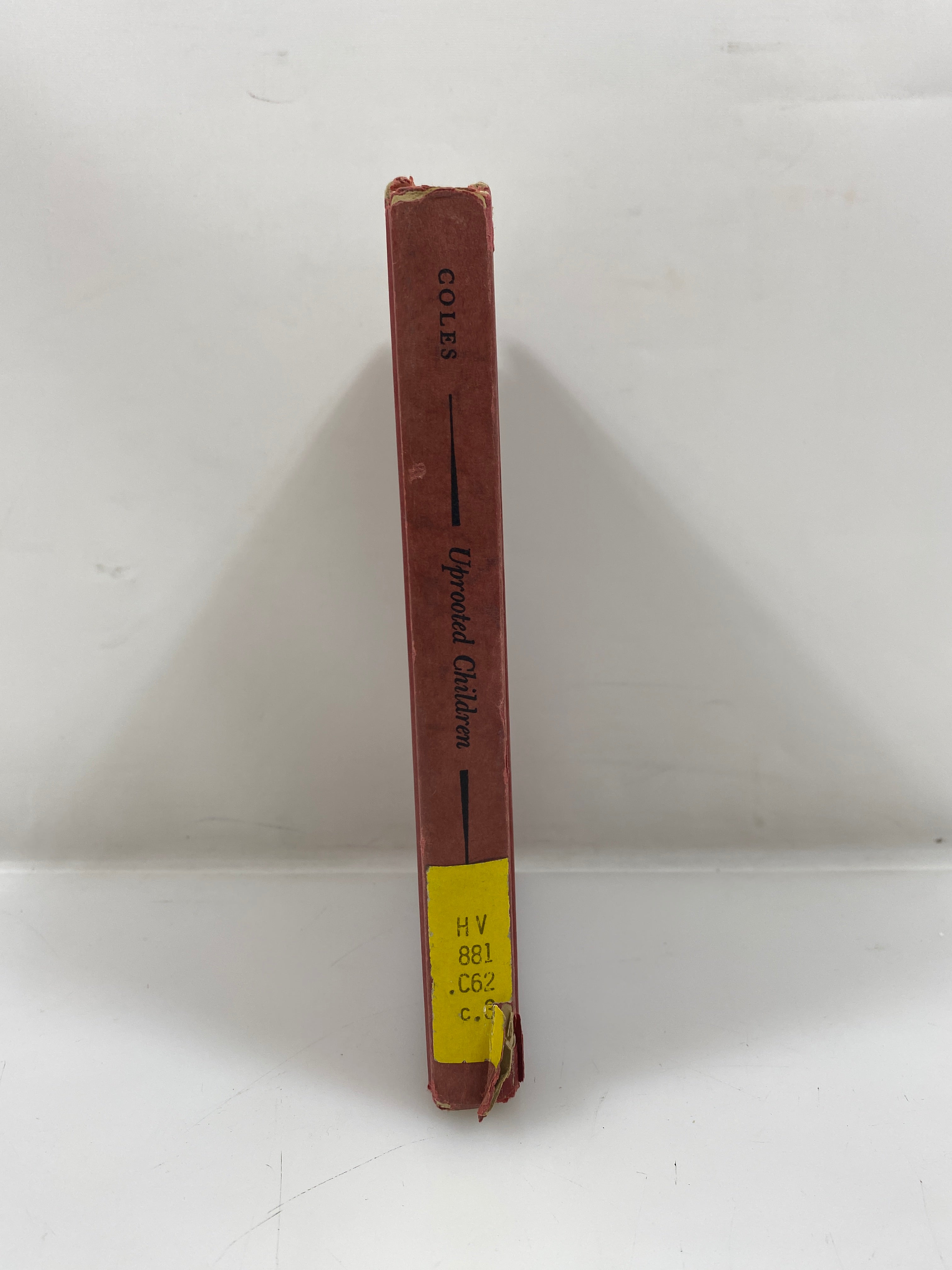 Uprooted Children by Robert Coles Ex-library 1970 HC