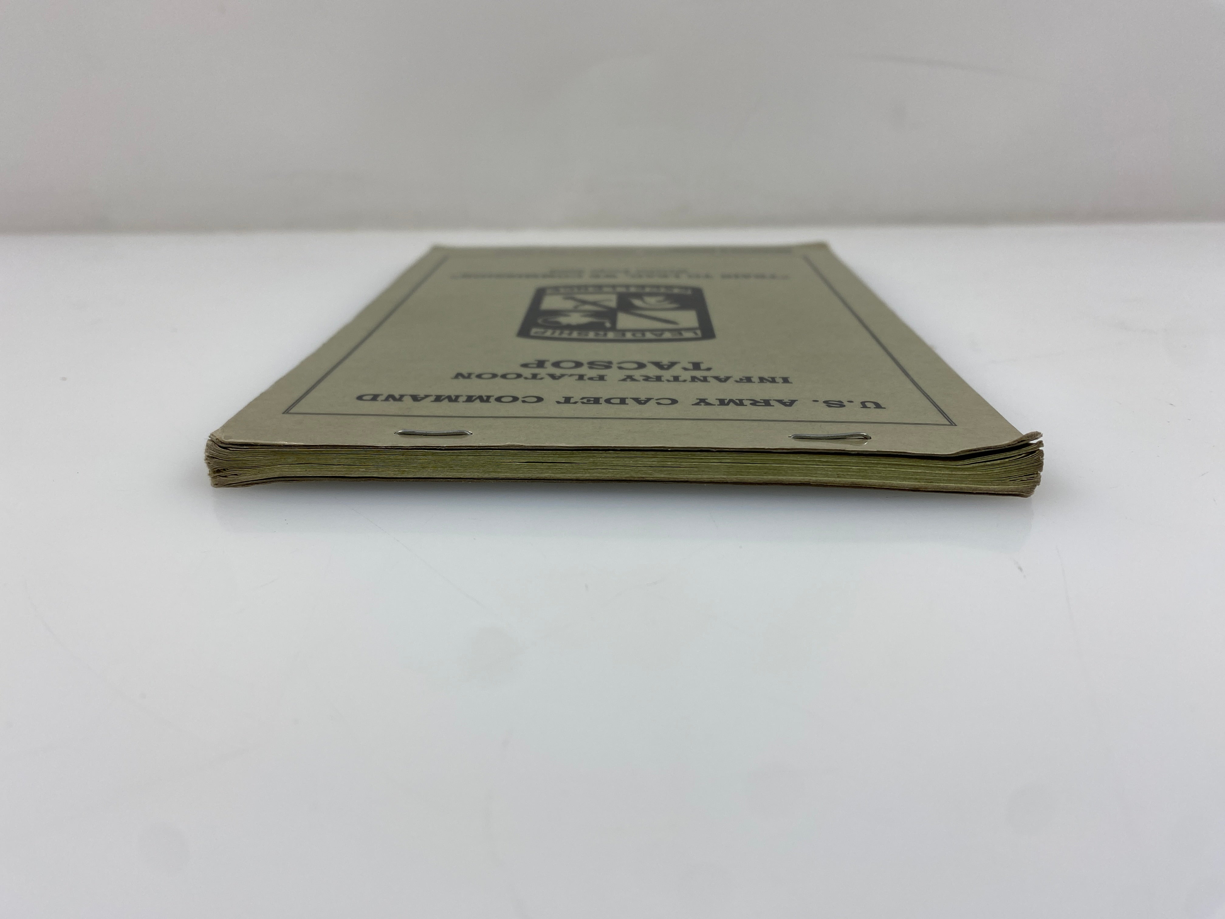 US Army Cadet Command Infantry Platoon TACSOP Staple Bound