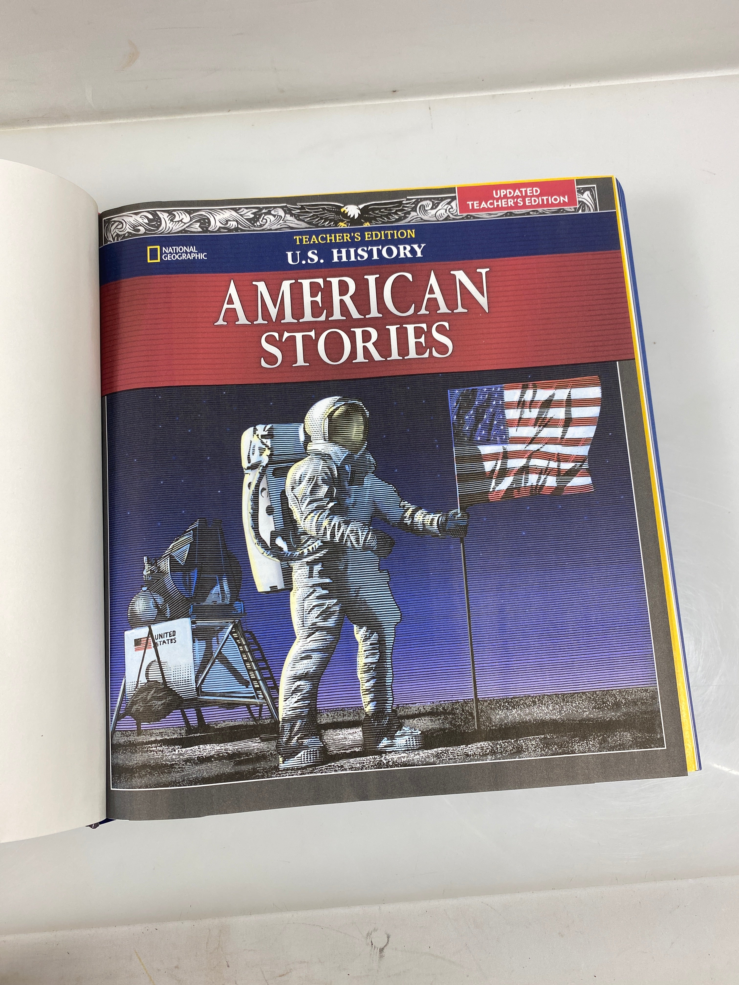 US History American Stories National Geographic Teacher Edition 2025 HC