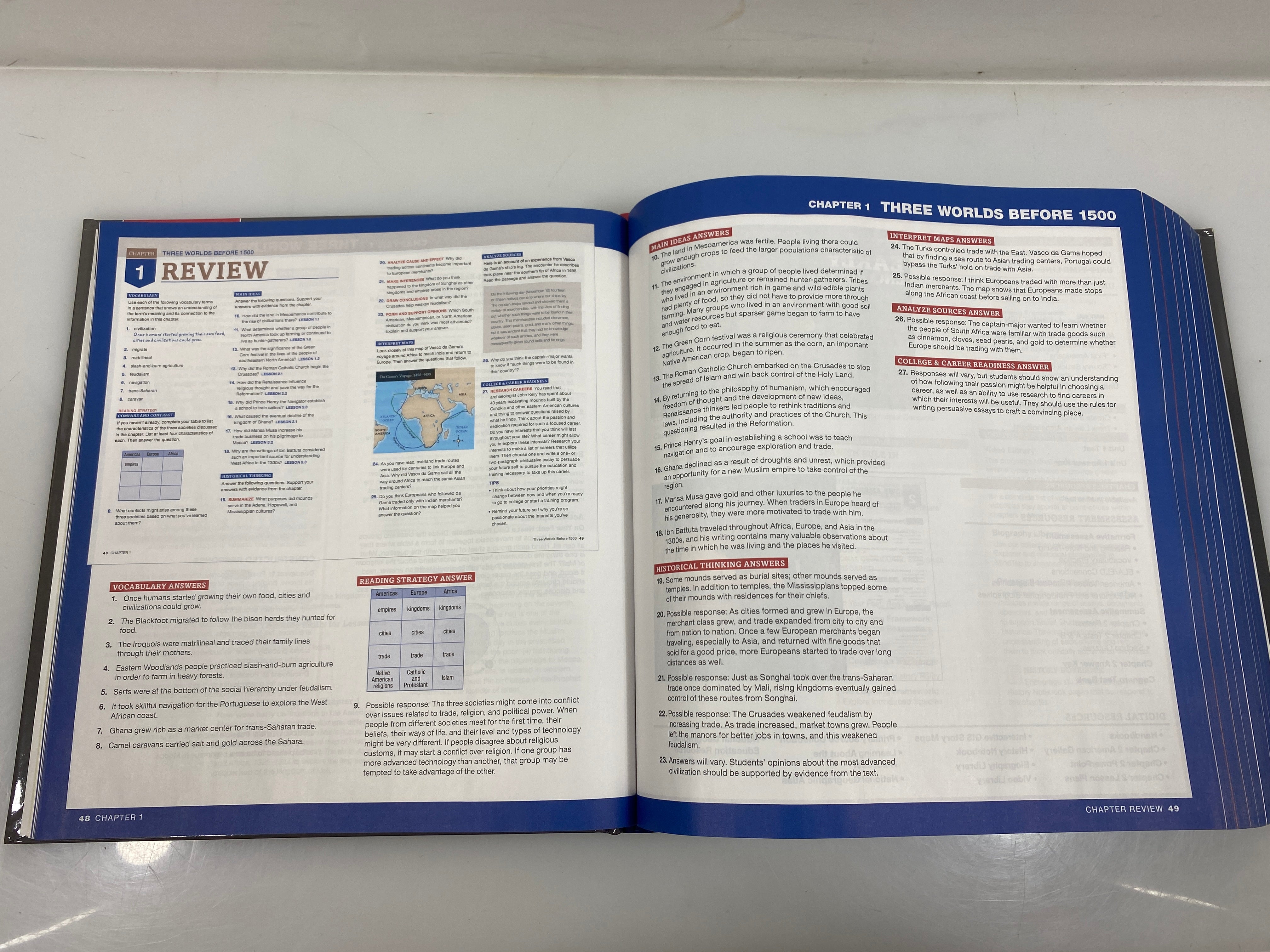 US History American Stories National Geographic Teacher Edition 2025 HC