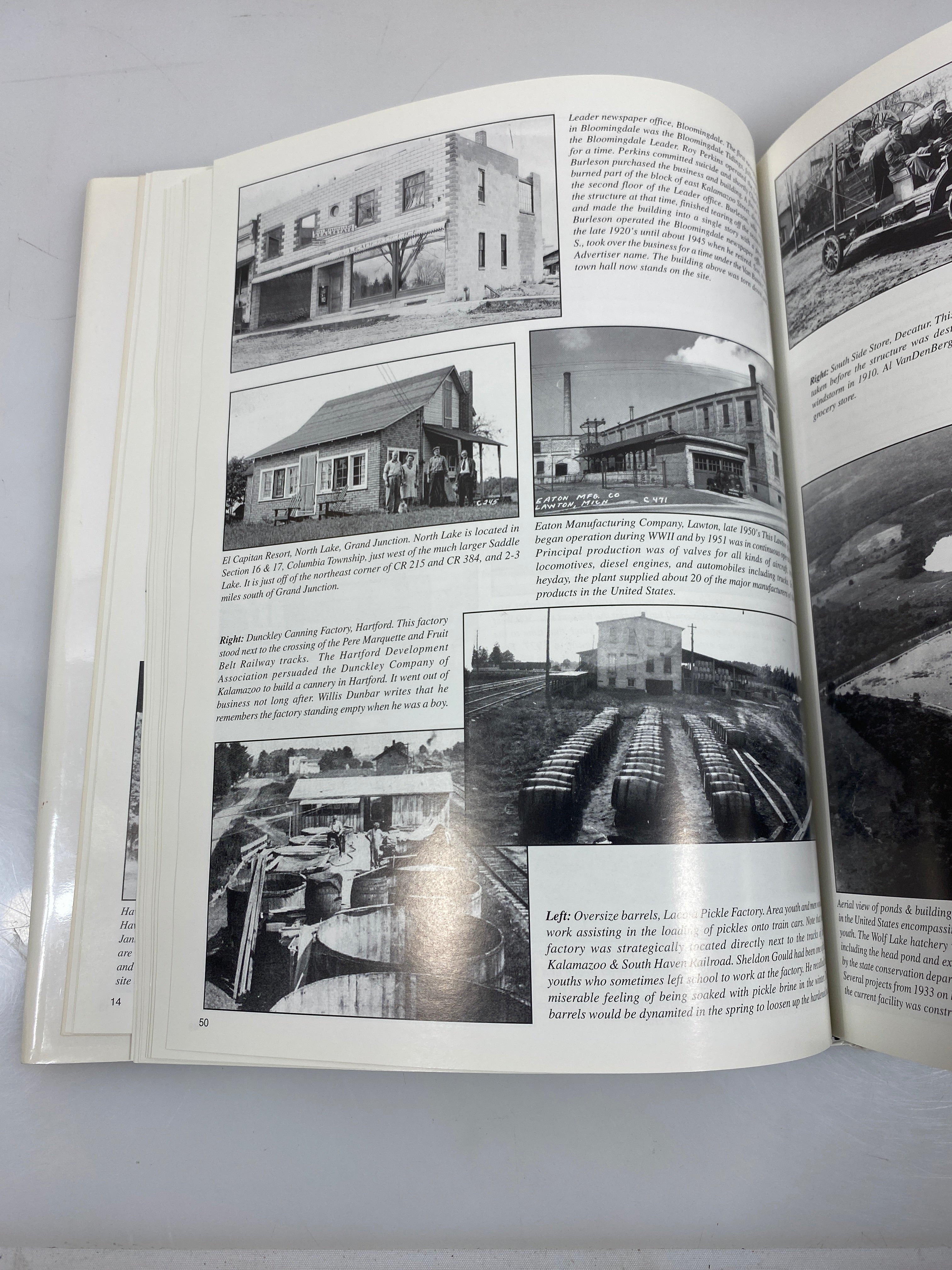 Van Buren County Michigan a Pictorial History 2003 HCDJ