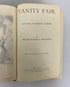 Vanity Fair Illustrated by Thackeray Undated J.W. Lovell Antique HC