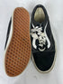 Vans Old Skool Sneakers Black Suede Upper w/ Bold White Side Strip Men's 7/Women's 8.5
