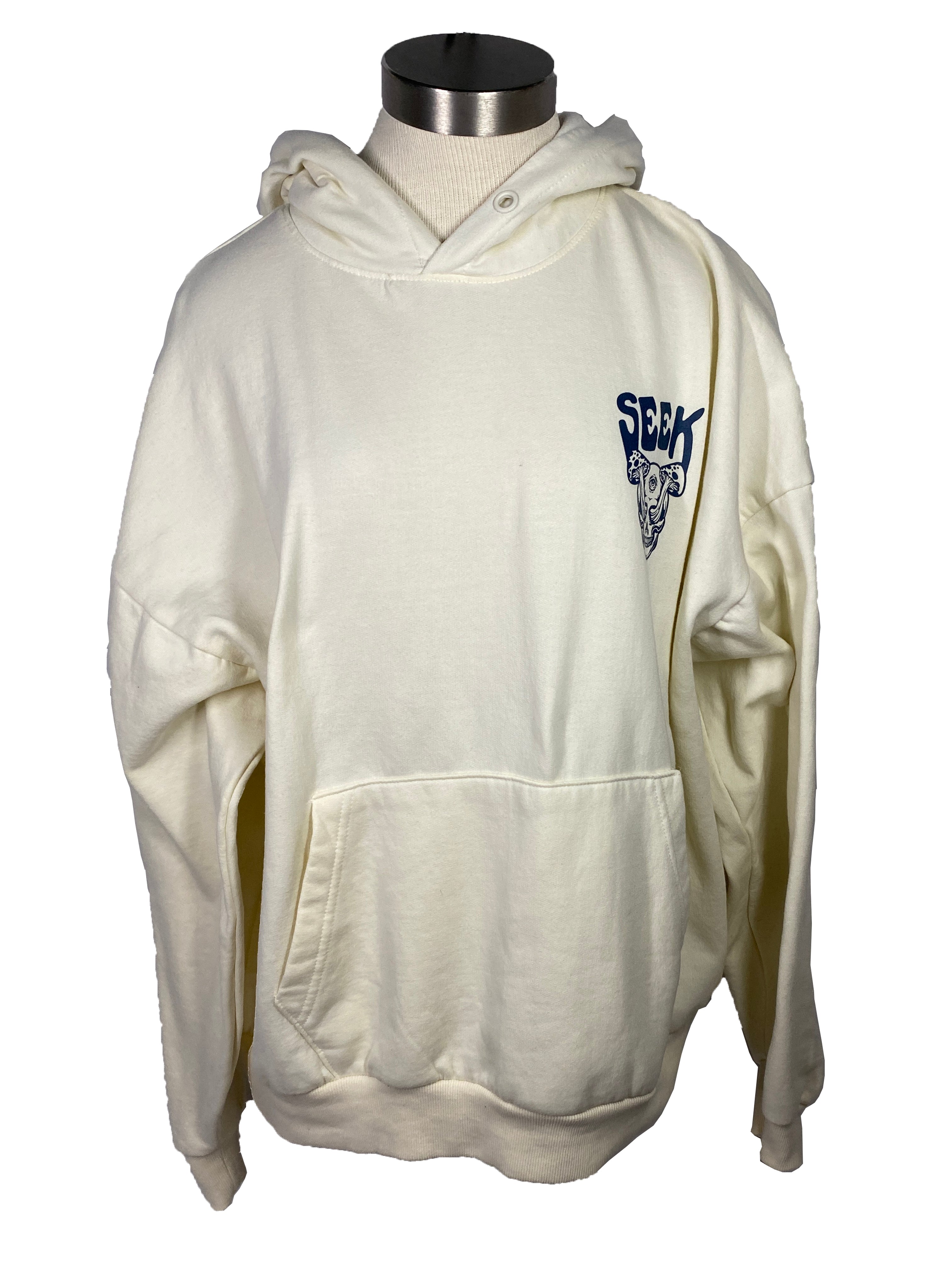 Veirdo Off-White "Seek" Hoodie Unisex Size L