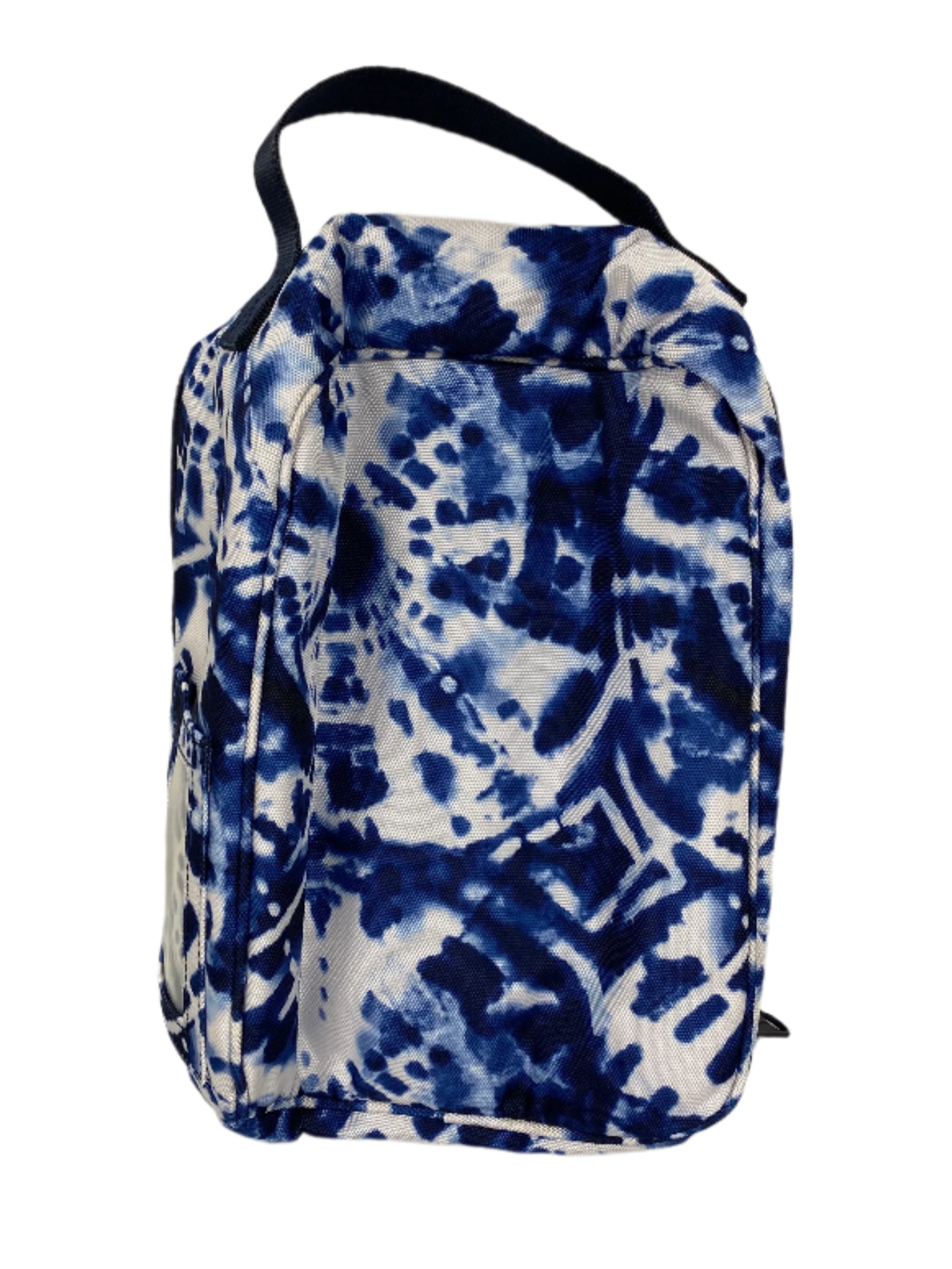 Vera Bradley White and Blue Tie-Dye Lunch Box