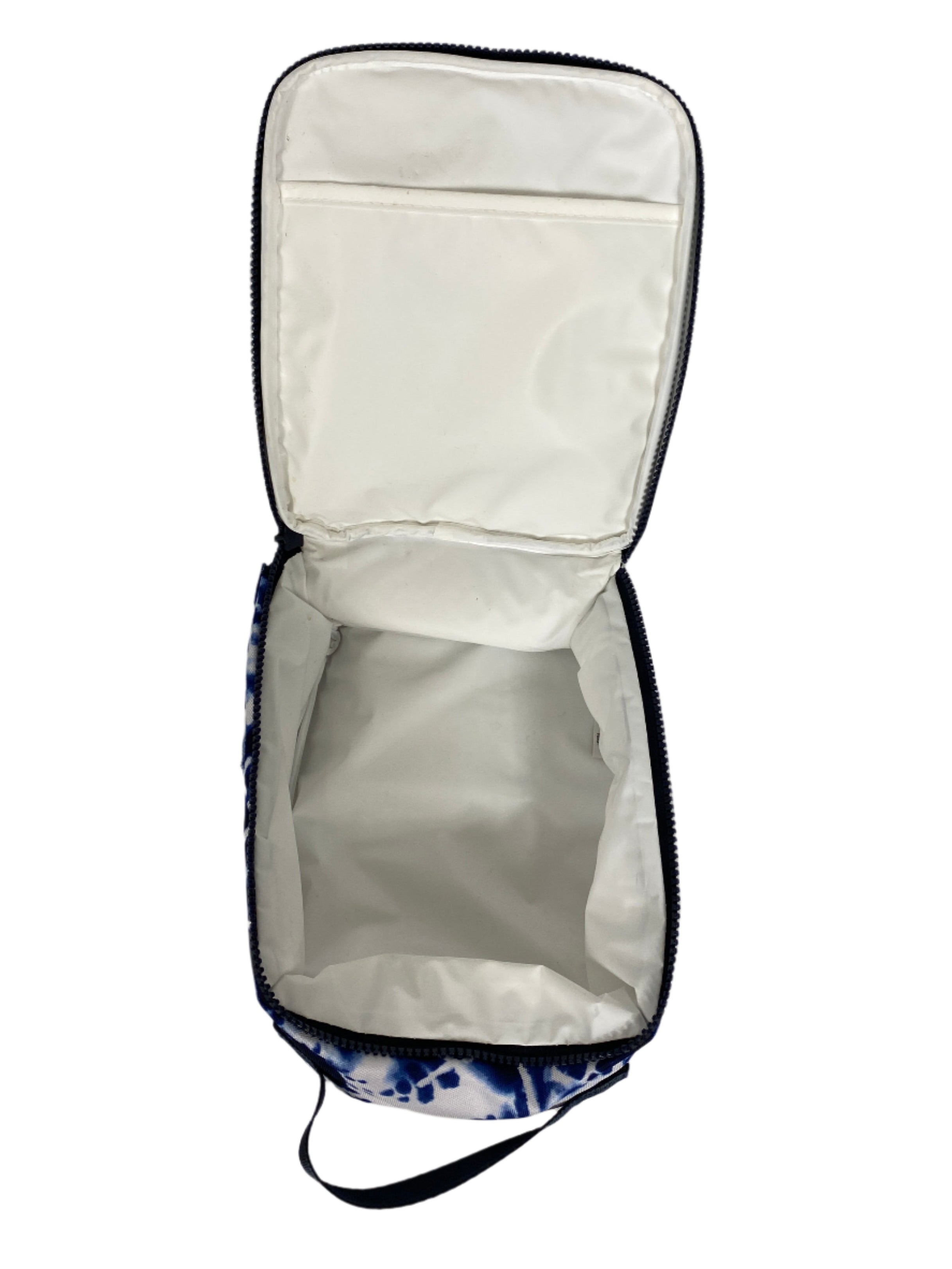 Vera Bradley White and Blue Tie-Dye Lunch Box