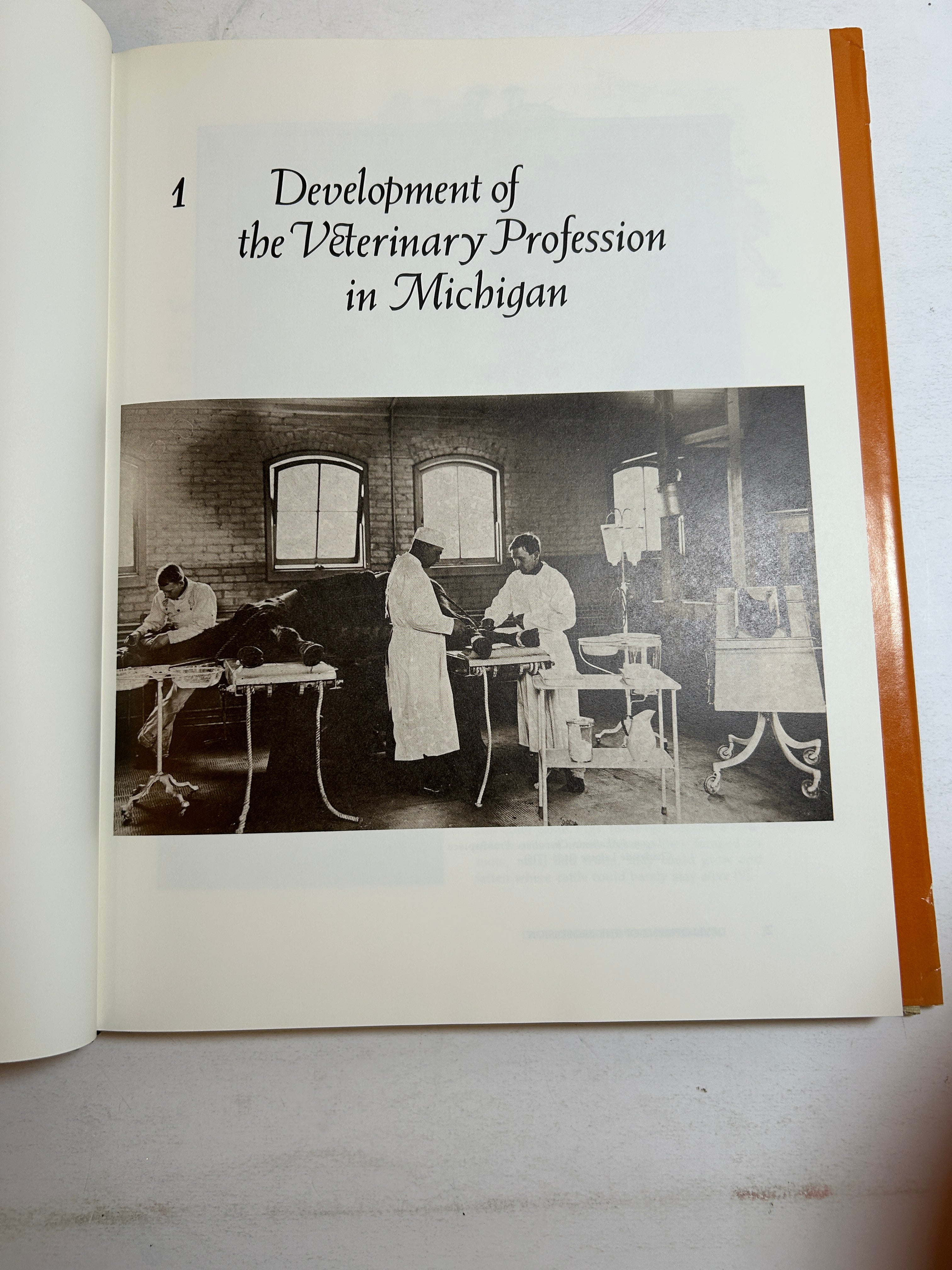 Veterinary Medicine in Michigan: An Illustrated History by Charles Morrill HCDJ