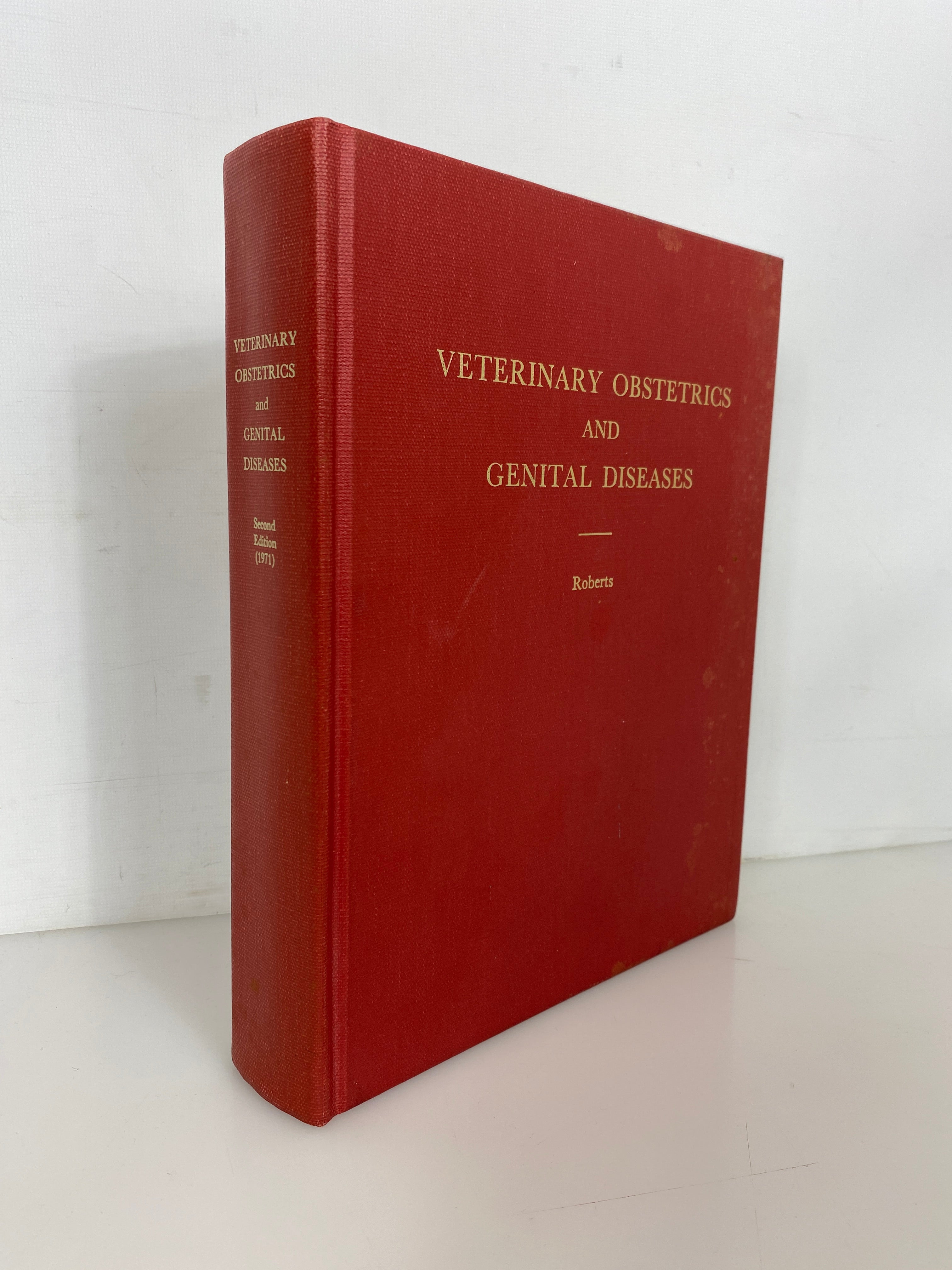 Veterinary Obstetrics & Genital Diseases by Stephen Roberts 1971 2nd Edition