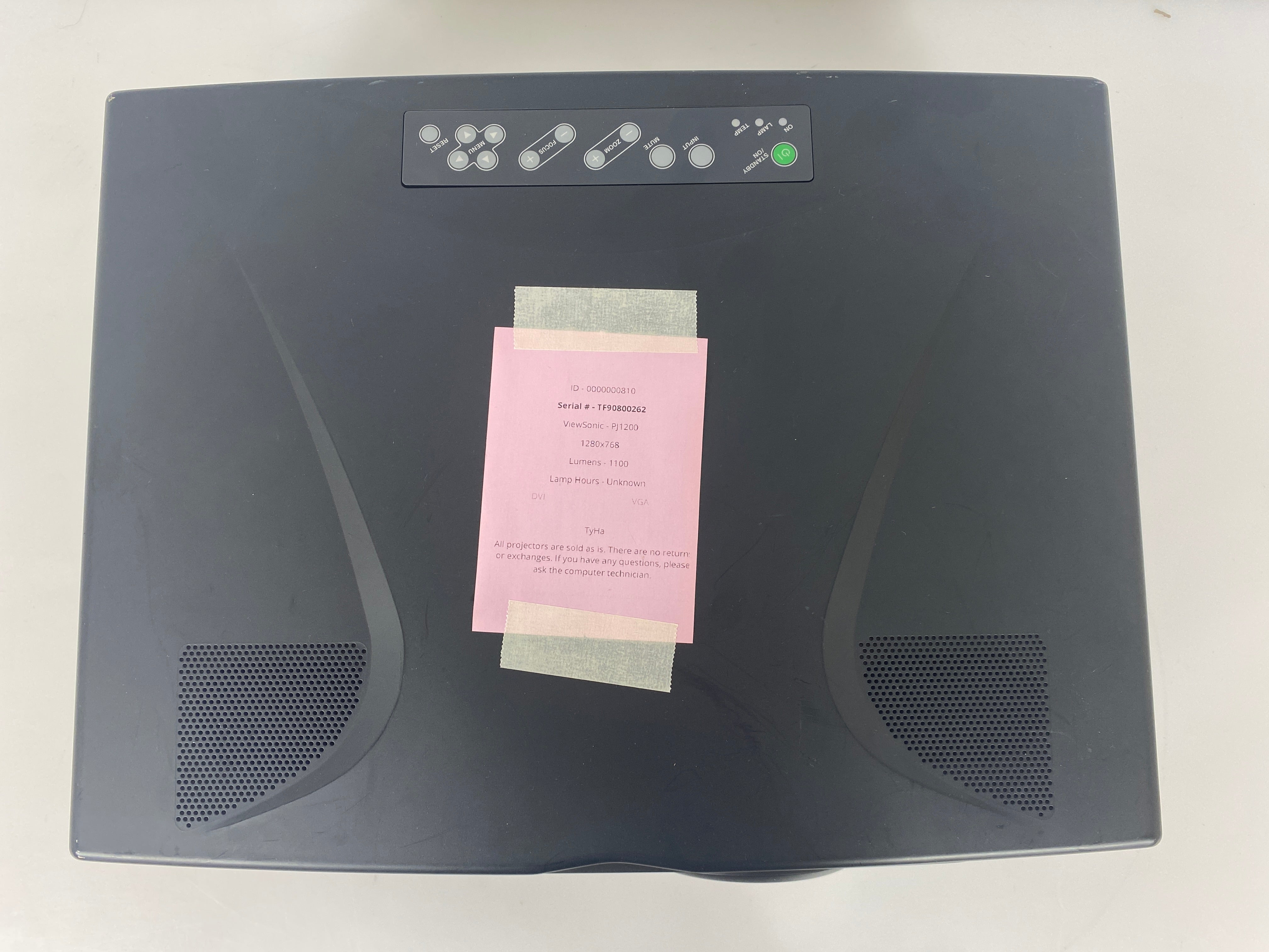 ViewSonic Office Theater PJ1200 XGA Conference Room Projector