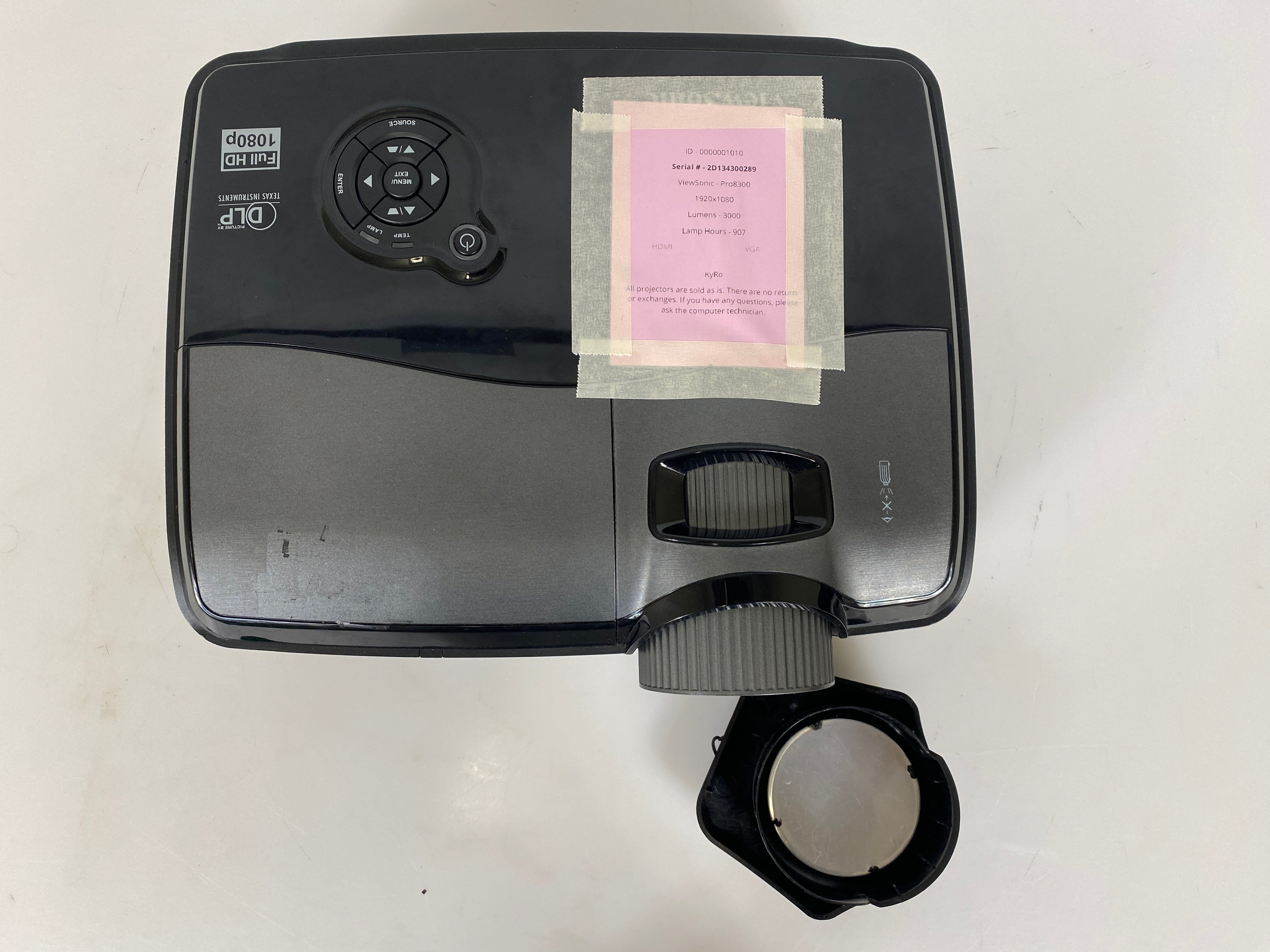ViewSonic Pro8300 1080p Projector