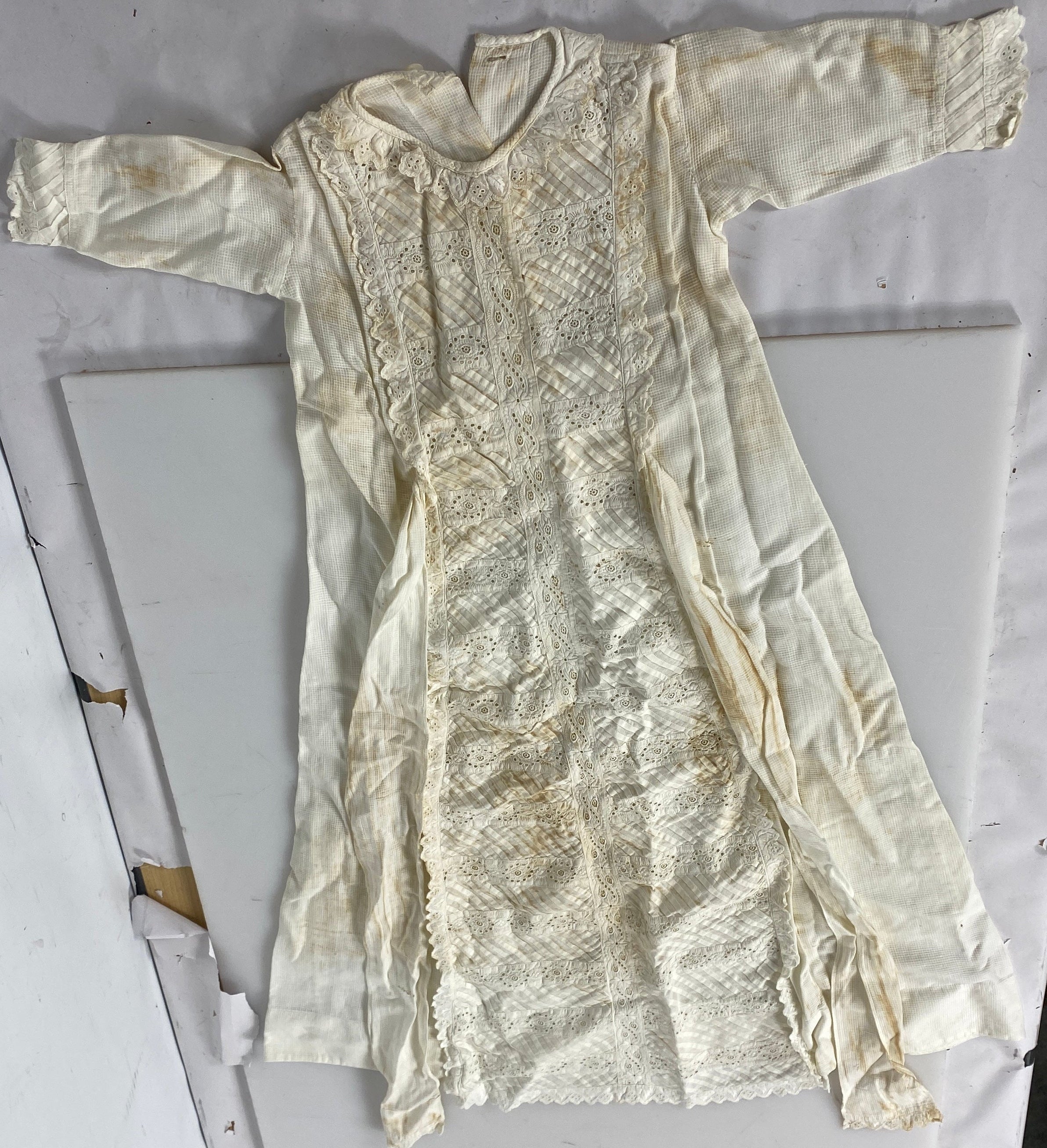 Vintage 1800's Baptismal Dress