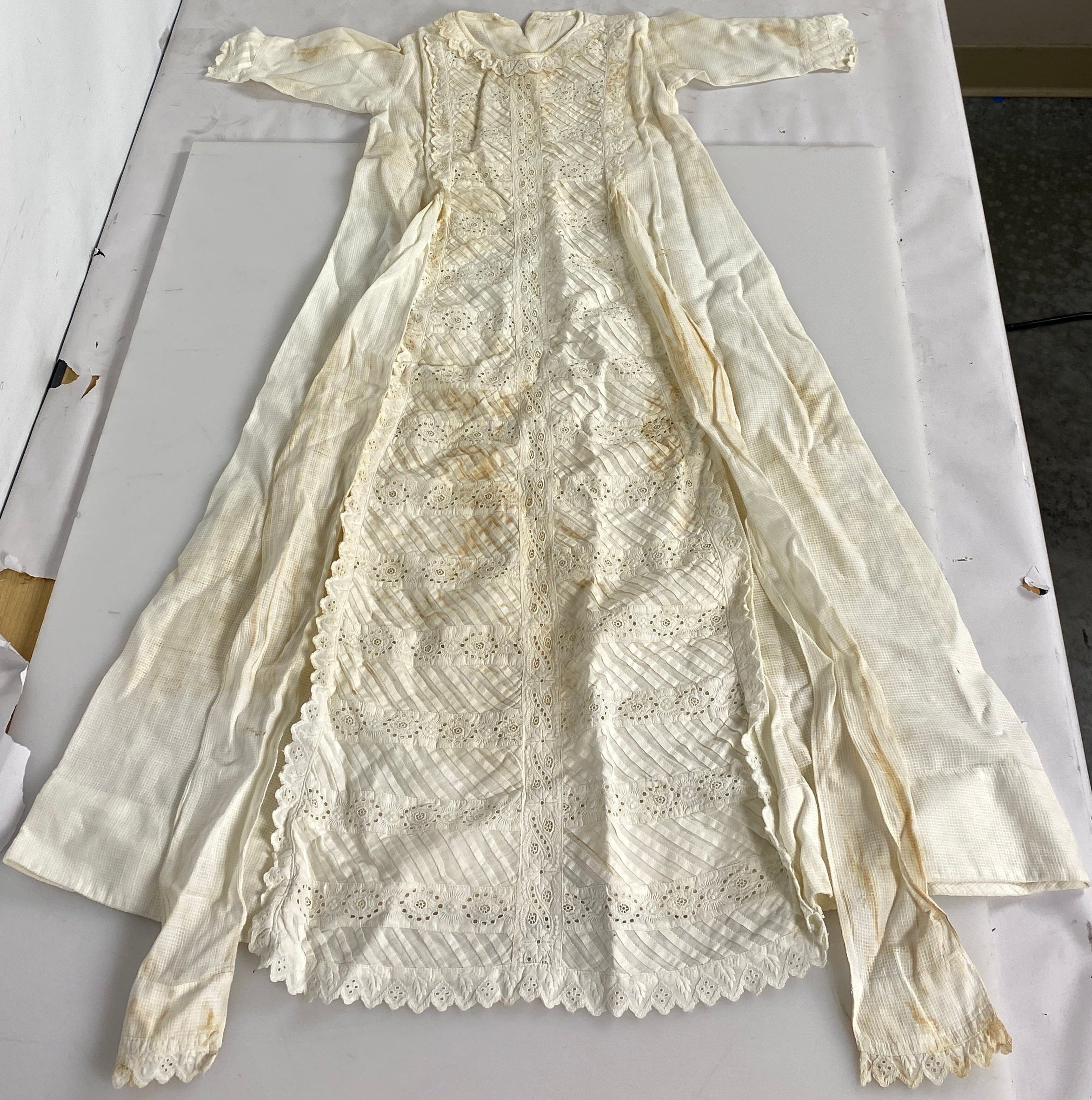 Vintage 1800's Baptismal Dress