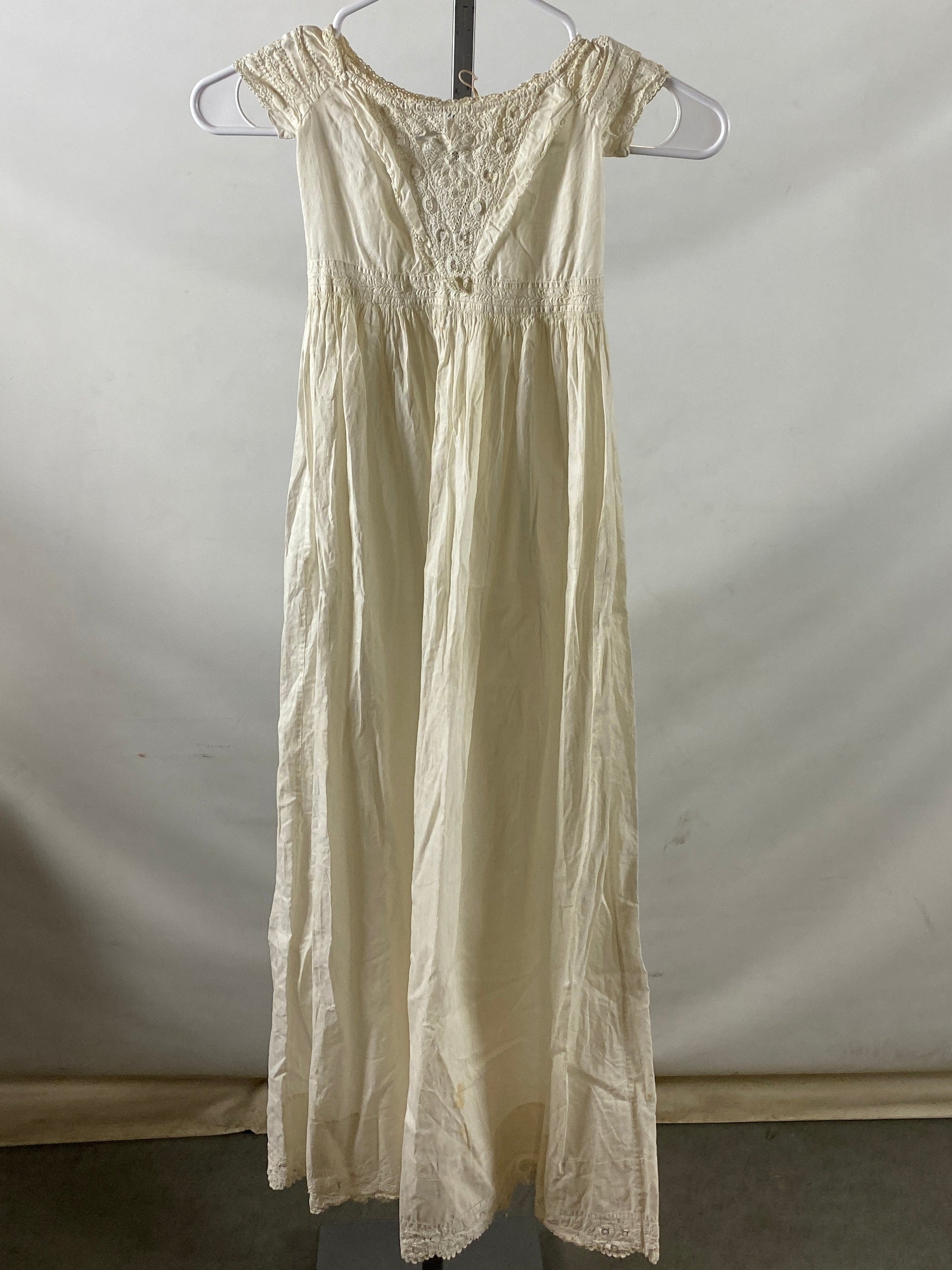 Vintage 1800s Christening Dress