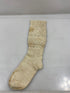 Vintage 1820 White Crocheted Lace Sock