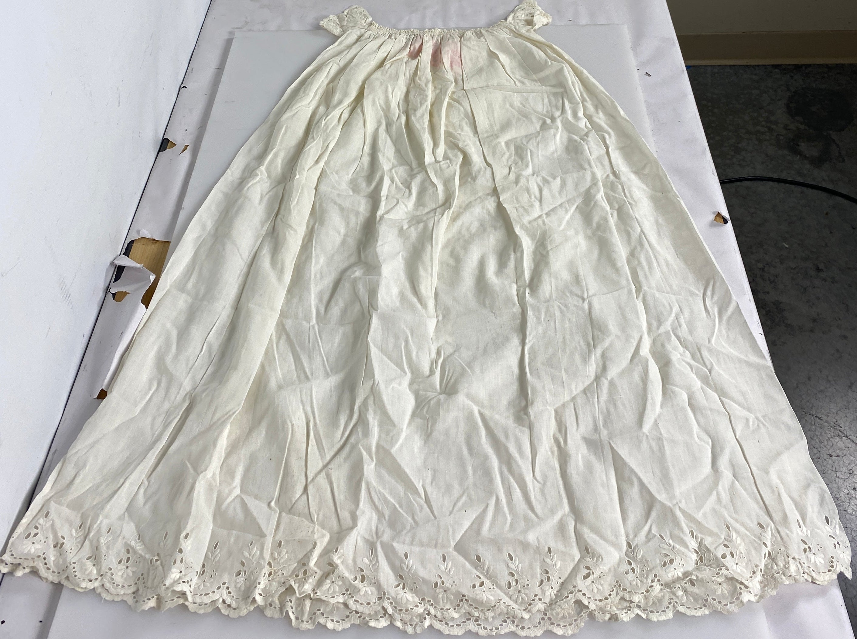 Vintage 1860's Baby Slip