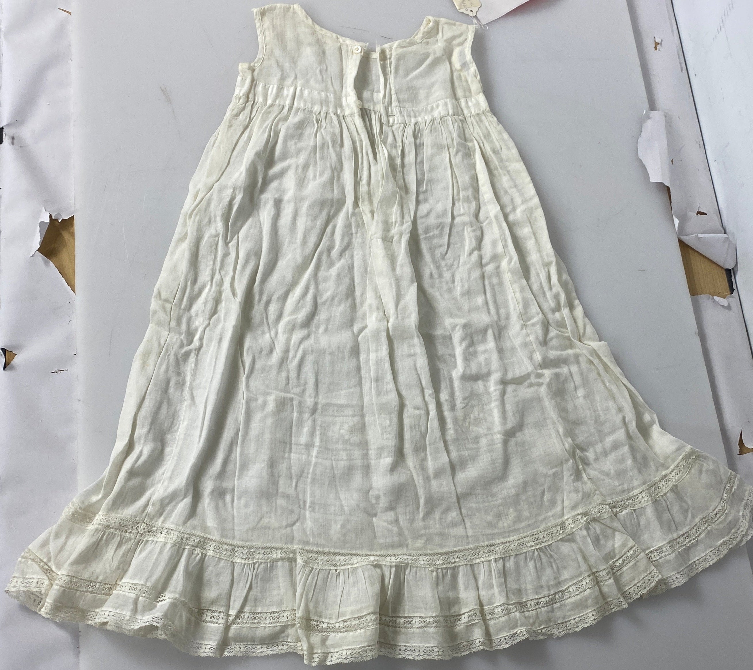 Vintage 1860's Baby Slip