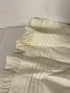 Vintage 1875 White Linen Infant's Petticoat