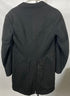 Vintage 1880's-1910's Black Frock Coat Men's Size Unknown