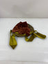 Vintage 1880s Embroidered and Lace Bonnet with Velvet Bow