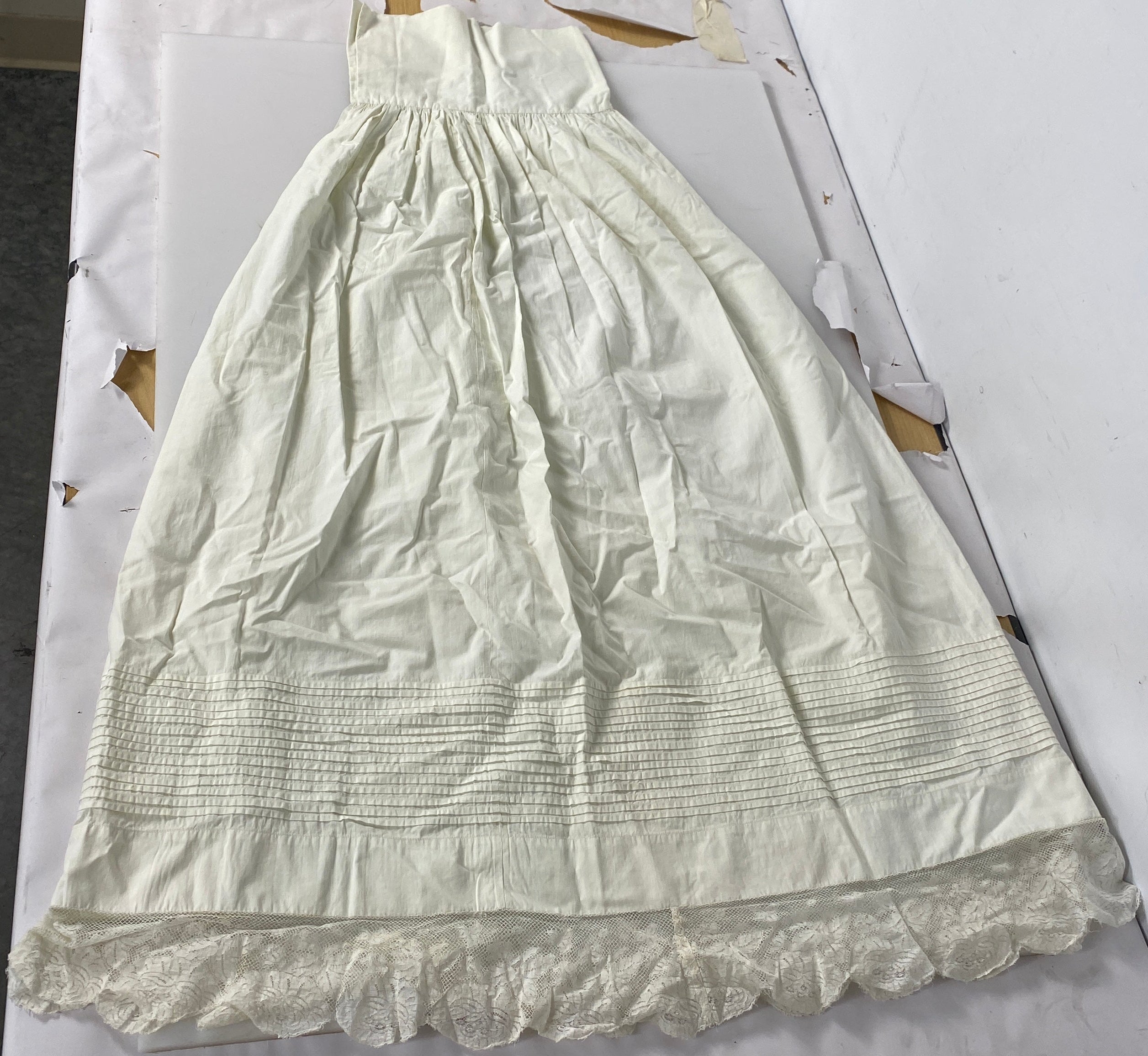 Vintage 1880's Infant Pinning Slip