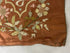 Vintage 1897 Turkish Table Cover Featuring Sultan Monogram 46x48