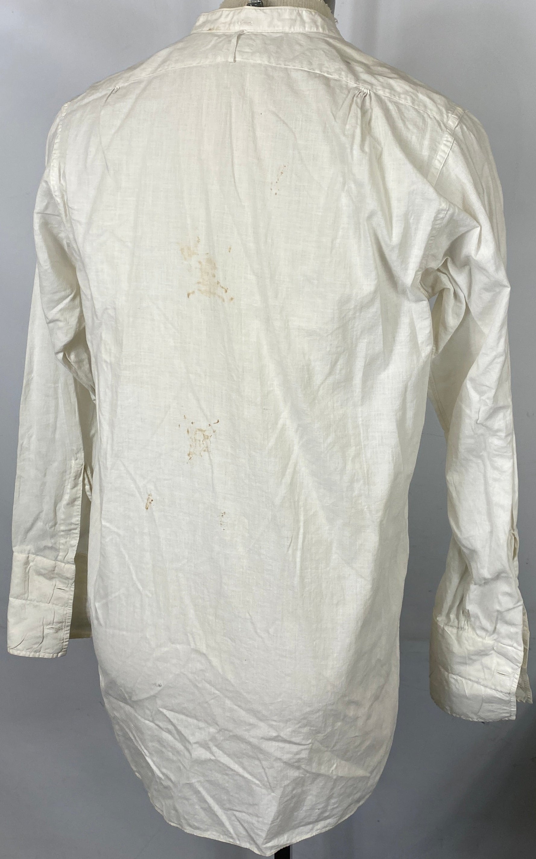 Vintage 1900's Arrow White Shirt Men's Size Unknown