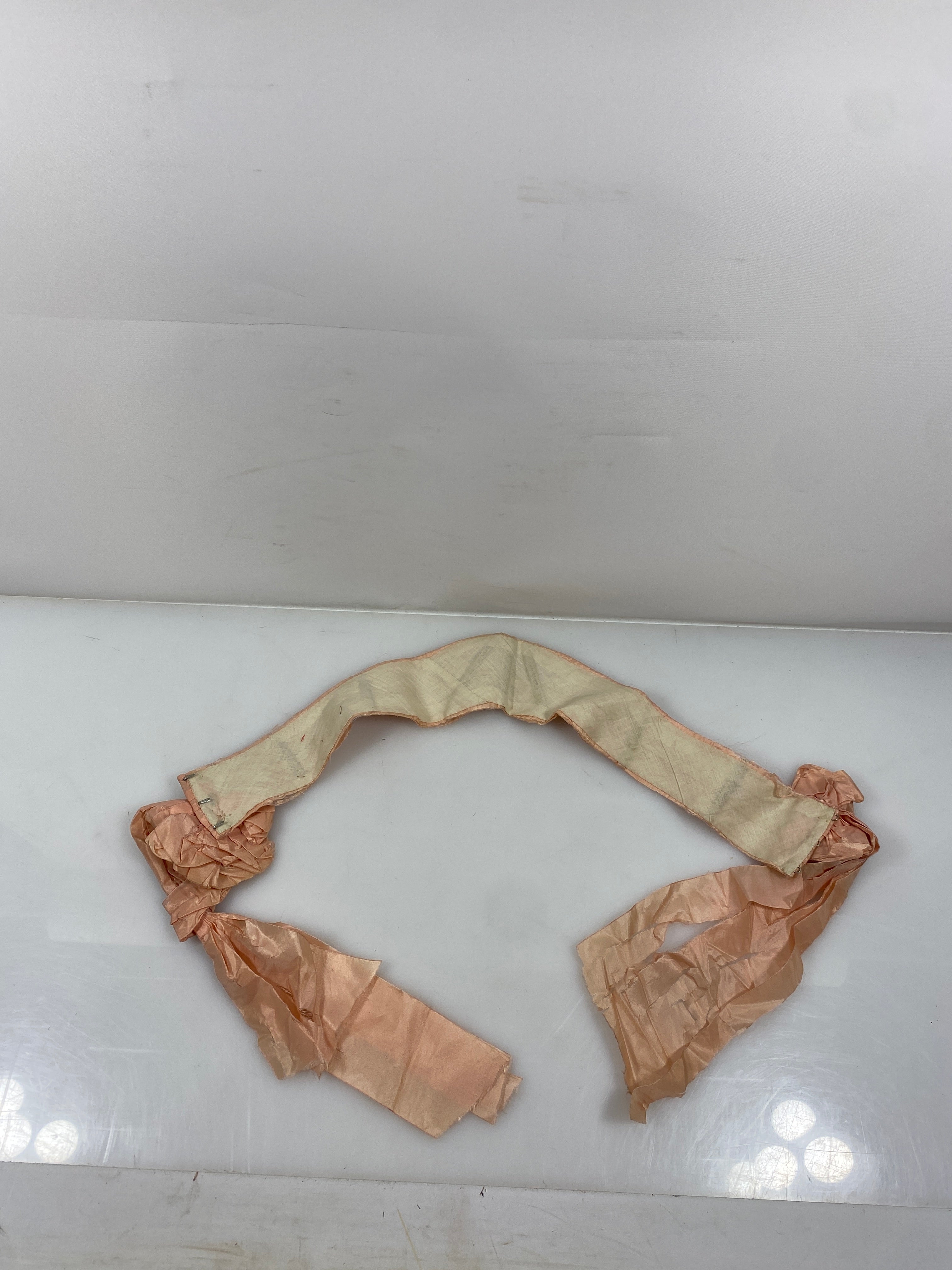 Vintage 1900's Pink Dress Sash