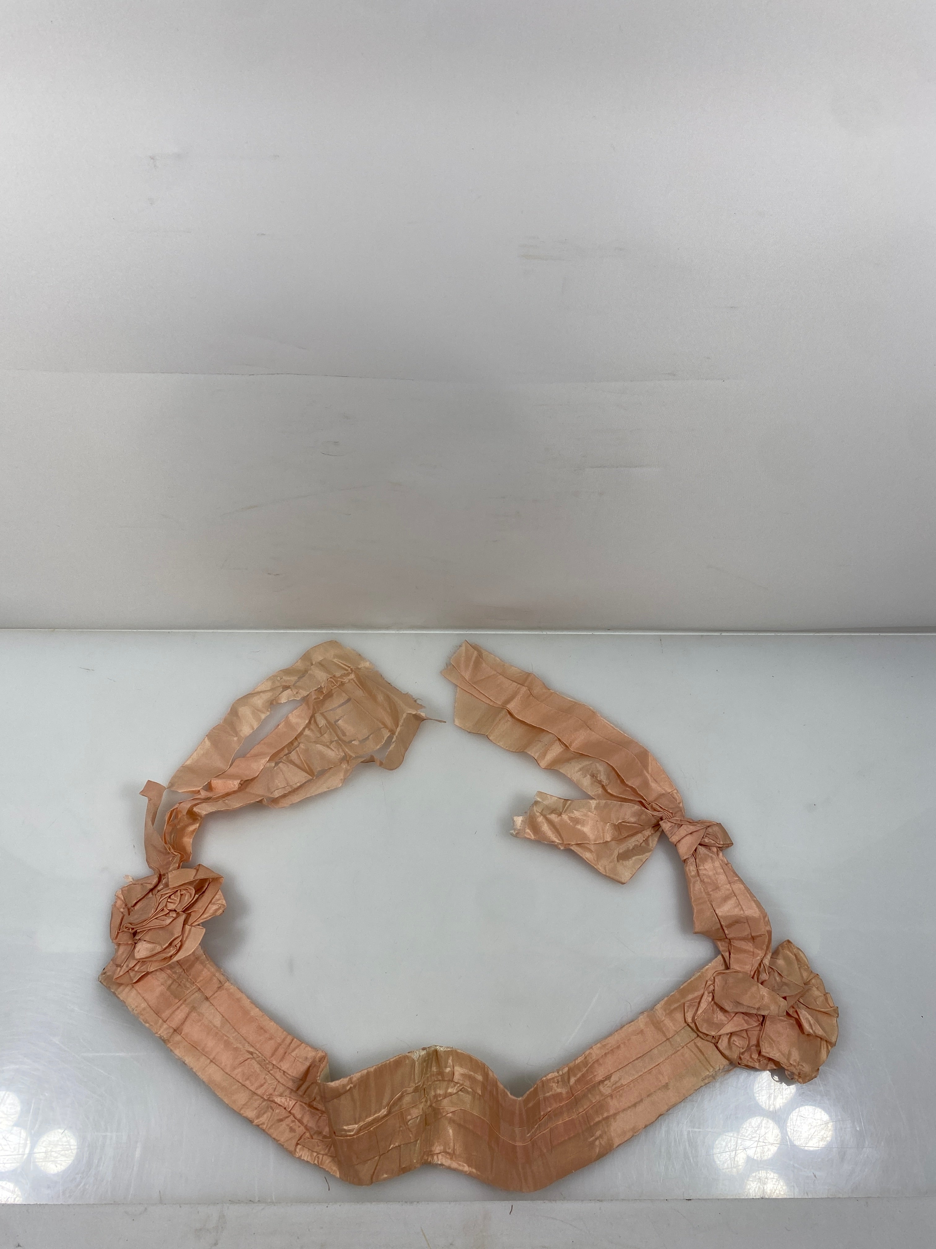 Vintage 1900's Pink Dress Sash