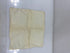 Vintage 1900s Tan Linen Handkerchief