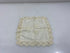 Vintage 1900s White Linen Handkerchief with Crocheted Lace Border