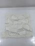 Vintage 1900s White Linen Handkerchief with Intricate Lace Border