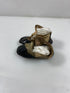 Vintage 1902 Tan and Black Leather Lace-Up Children's Boots