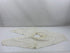 Vintage 1903 White Linen Collar with Lace with Intricate Floral Embroidery