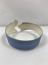 Vintage 1910s "Arrow Cluett, Peabody & Co." Blue and White Striped Starched Collar Size 15 1/2 (Copy)