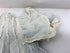 Vintage 1910s Light Blue Baby's Dress with Lace Details