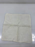 Vintage 1910s White Linen Handkerchief with Embroidered "E"