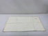 Vintage 1910s White Linen Handkerchief with Eyelet Lace Border